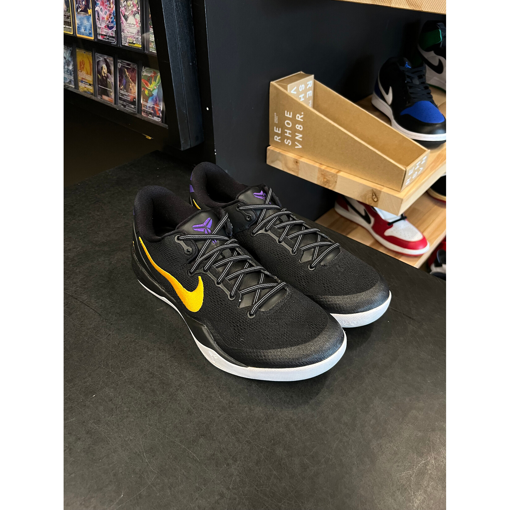 Nike Nike Kobe 8 Protro Lakers Away Size 11, PREOWNED