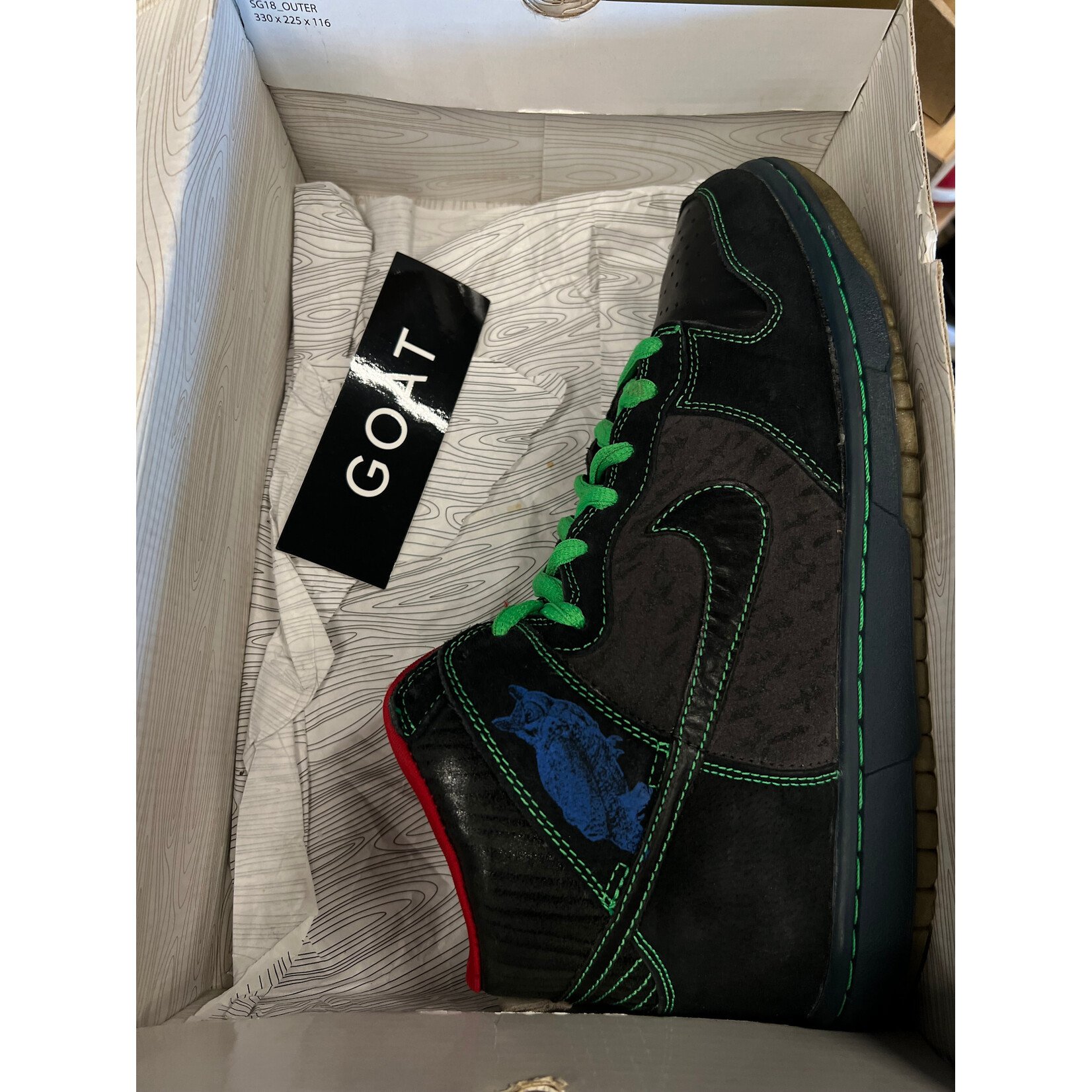 Nike Nike SB Dunk High Twin Peaks Size 10, PREOWNED