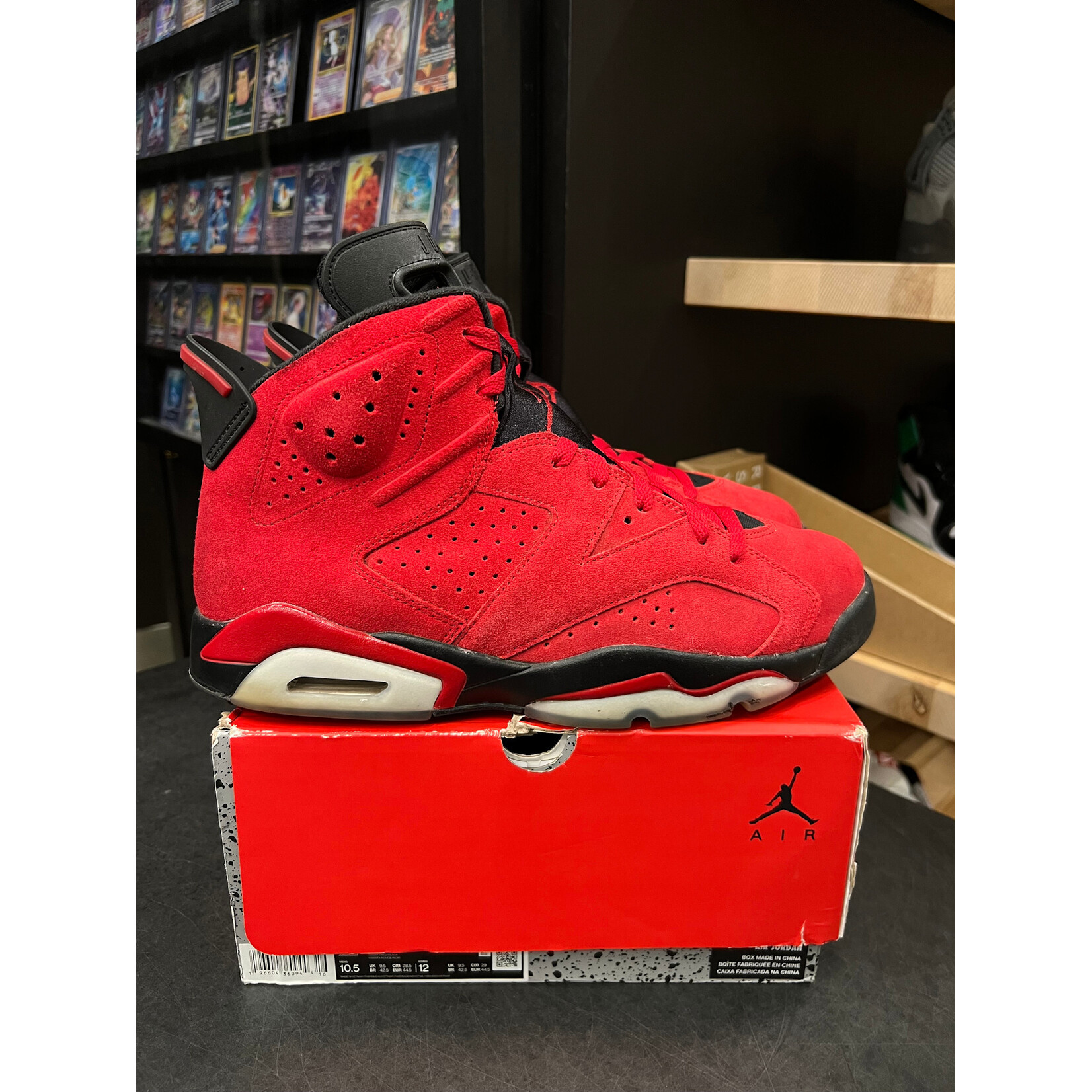 Jordan Jordan 6 Retro Toro Bravo Size 10.5, PREOWNED