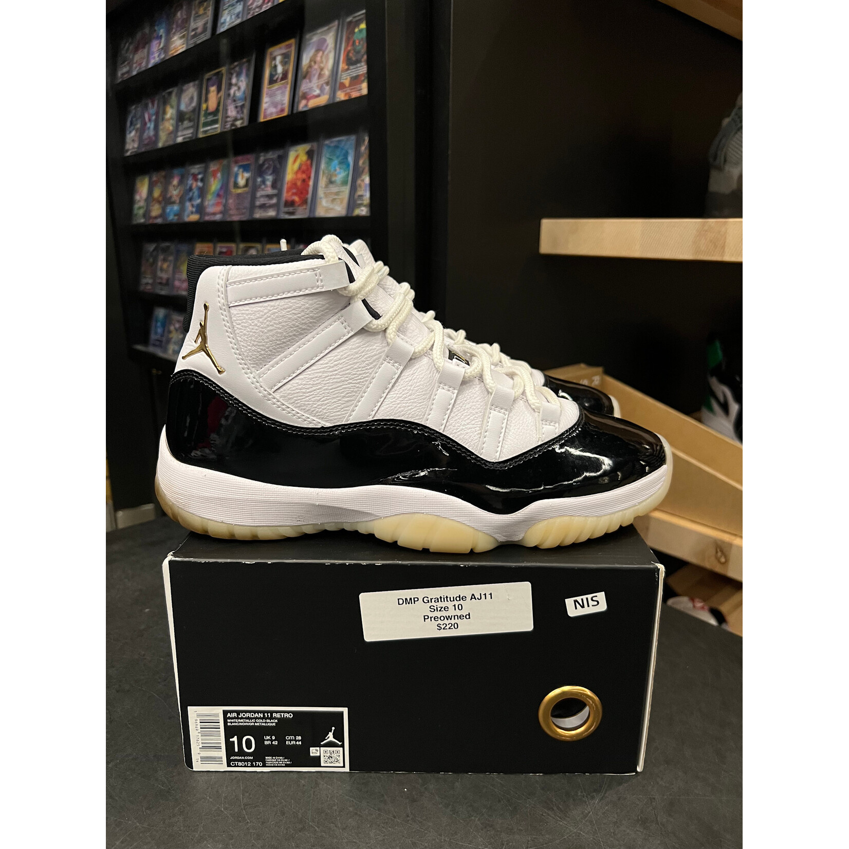 Jordan Jordan 11 Retro DMP Gratitude (2023) Size 10, PREOWNED