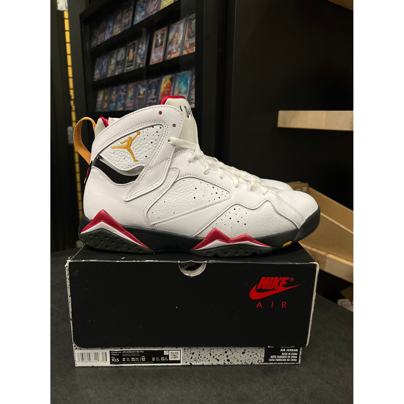 Jordan Jordan 7 Retro Cardinal (2022) Size 10.5, PREOWNED
