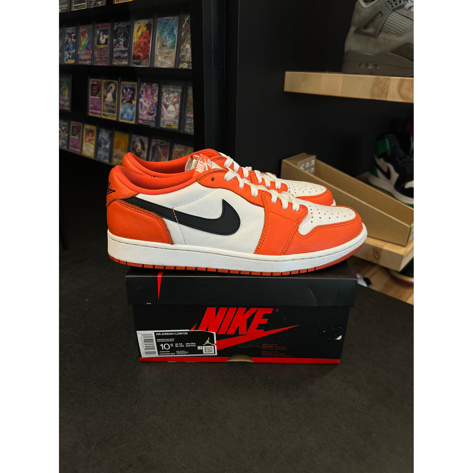 Jordan Jordan 1 Low Starfish Size 10.5, PREOWNED