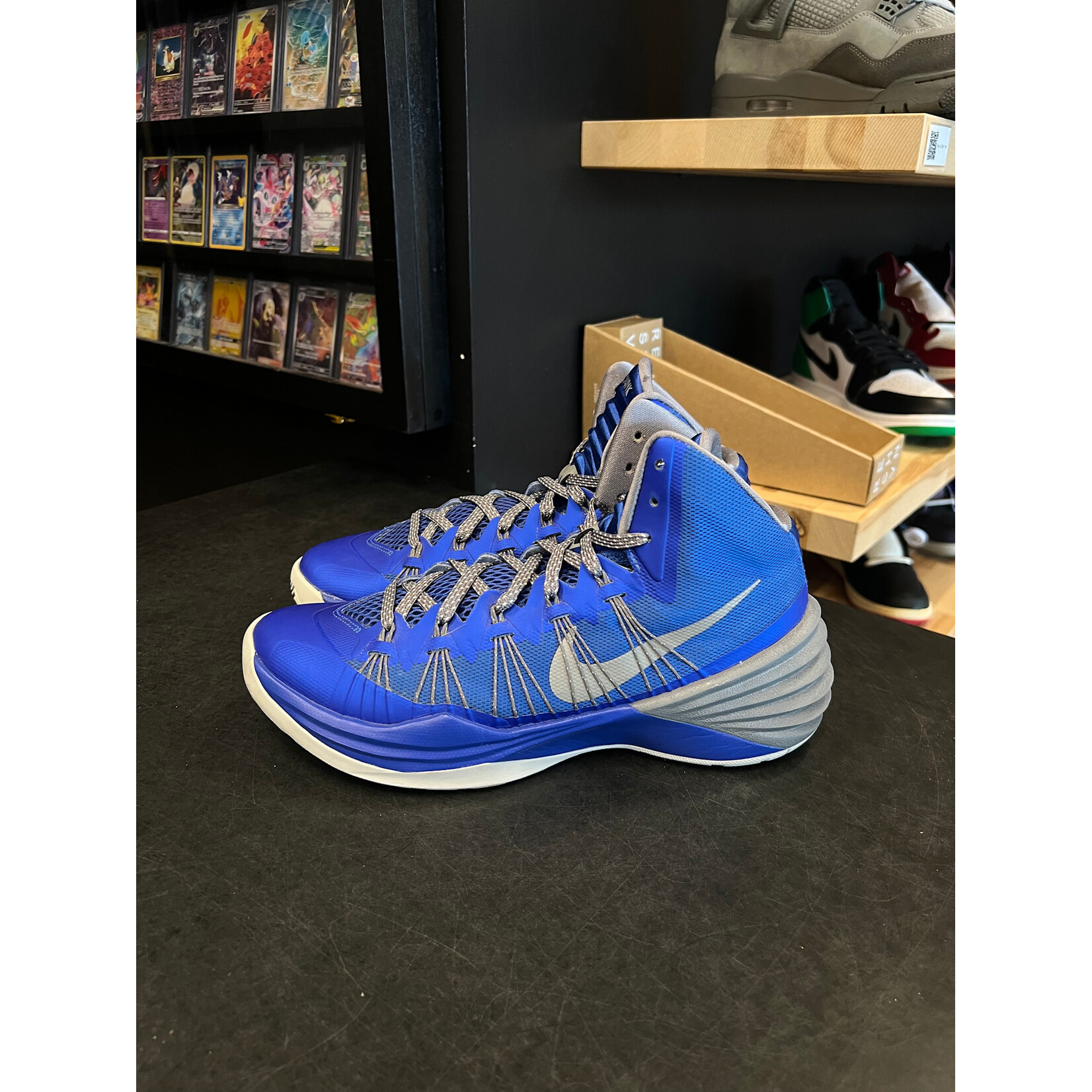 Nike Nike Hyperdunk 2013 Blue/Grey Size 8.5, PREOWNED