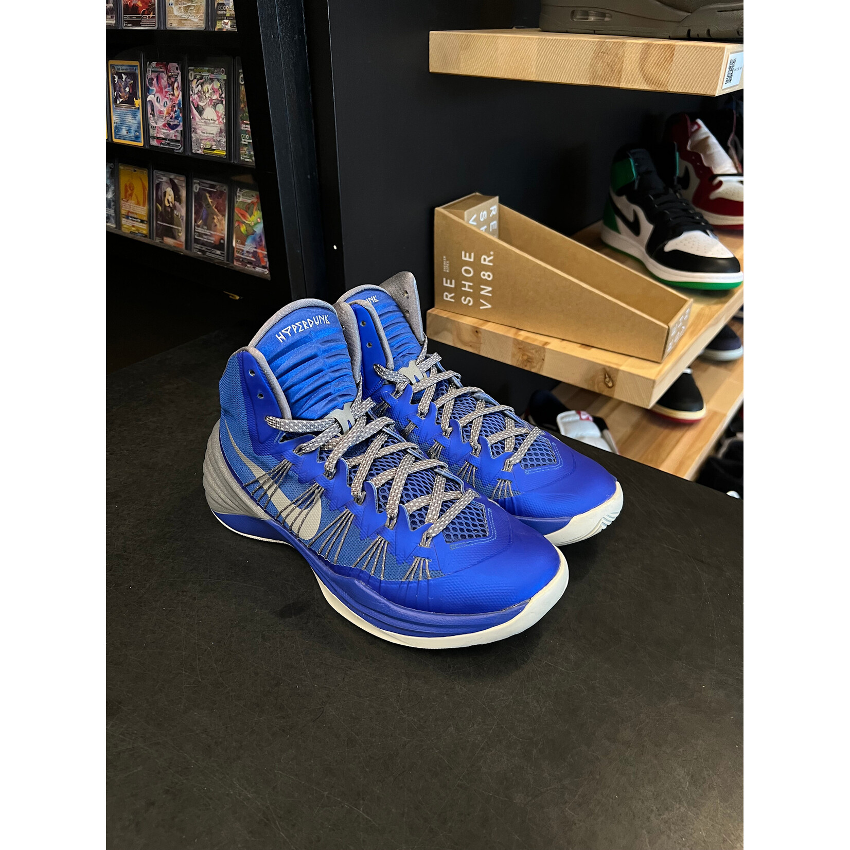 Nike Nike Hyperdunk 2013 Blue/Grey Size 8.5, PREOWNED