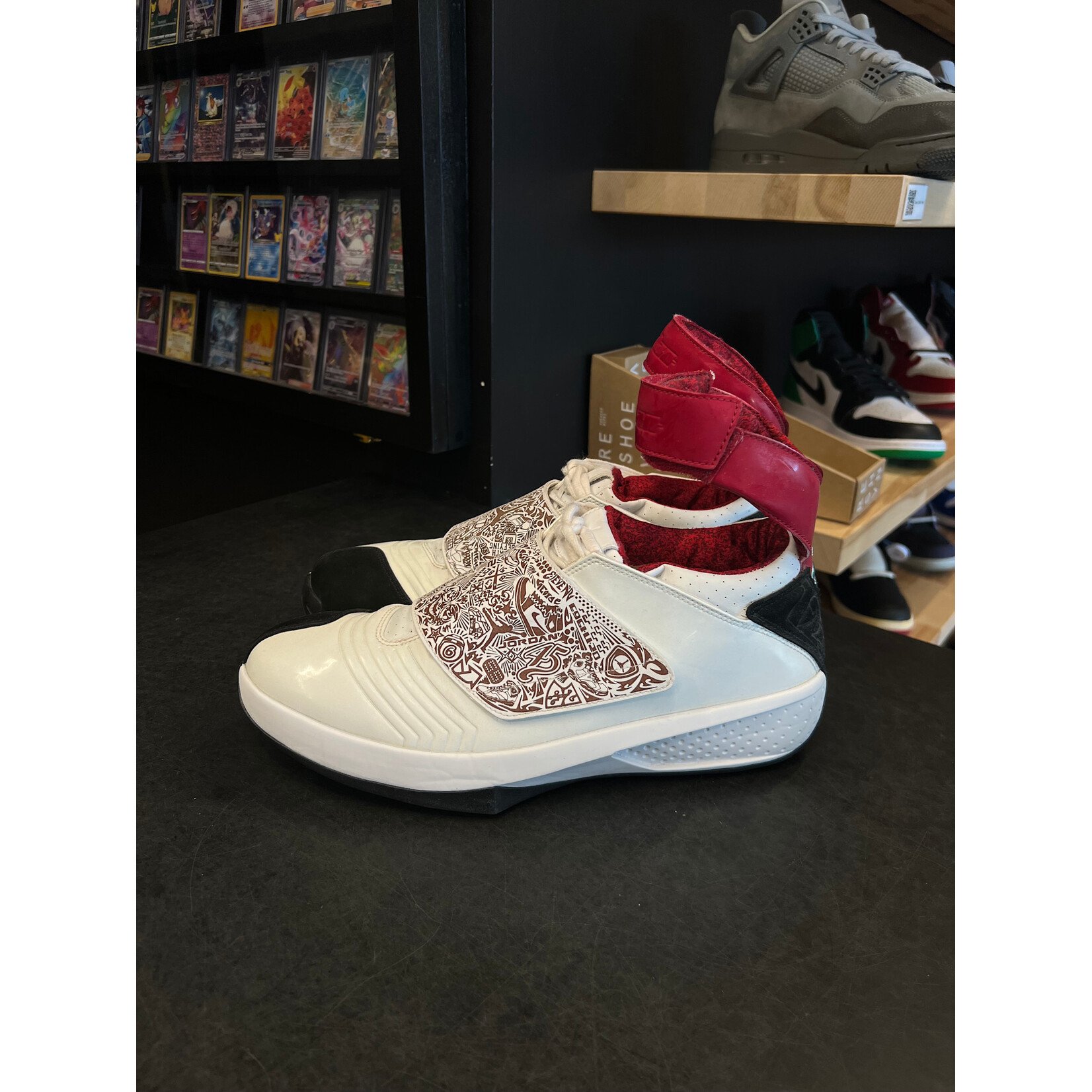 Jordan Jordan 20 OG White Laser Size 12, PREOWNED