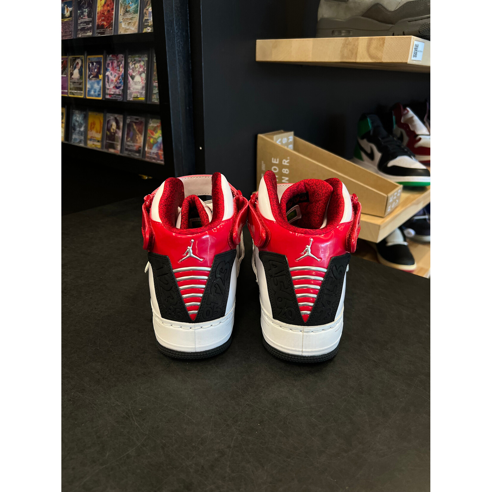 Jordan Jordan AJF 20 White Black Red Size 10.5, PREOWNED
