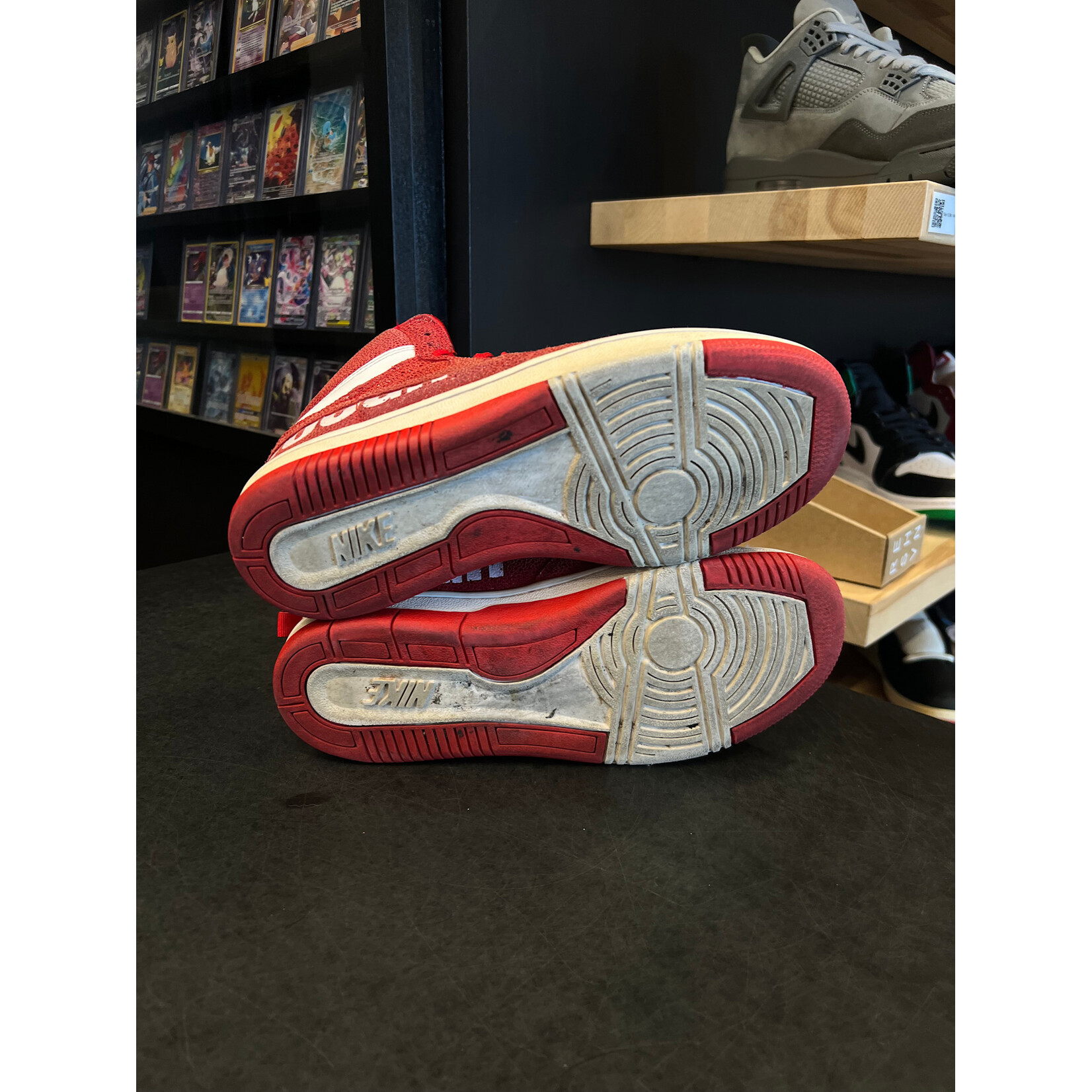 Nike Nike Court Force Mid Goodenough Red Size 8.5, PREOWNED