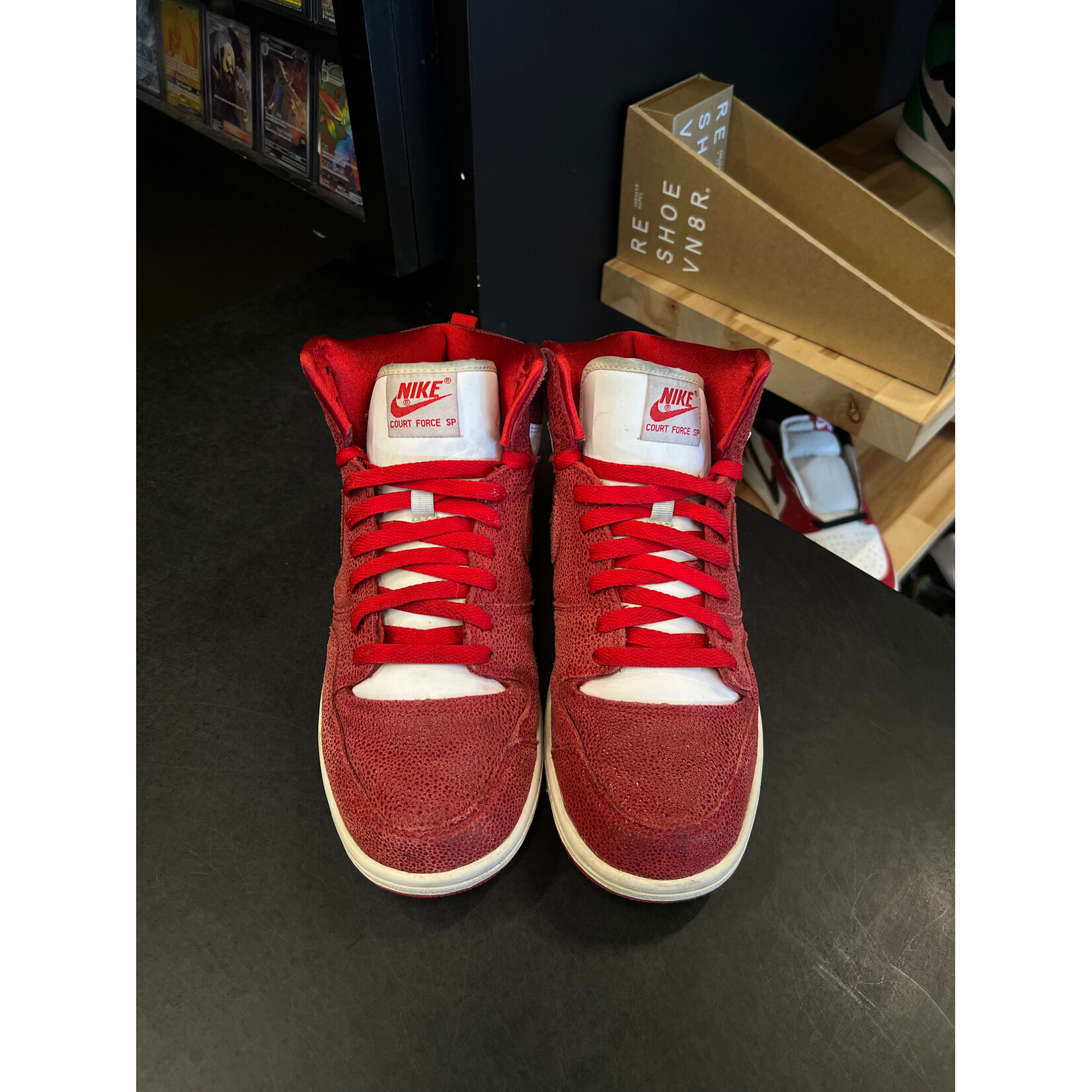 Nike Nike Court Force Mid Goodenough Red Size 8.5, PREOWNED