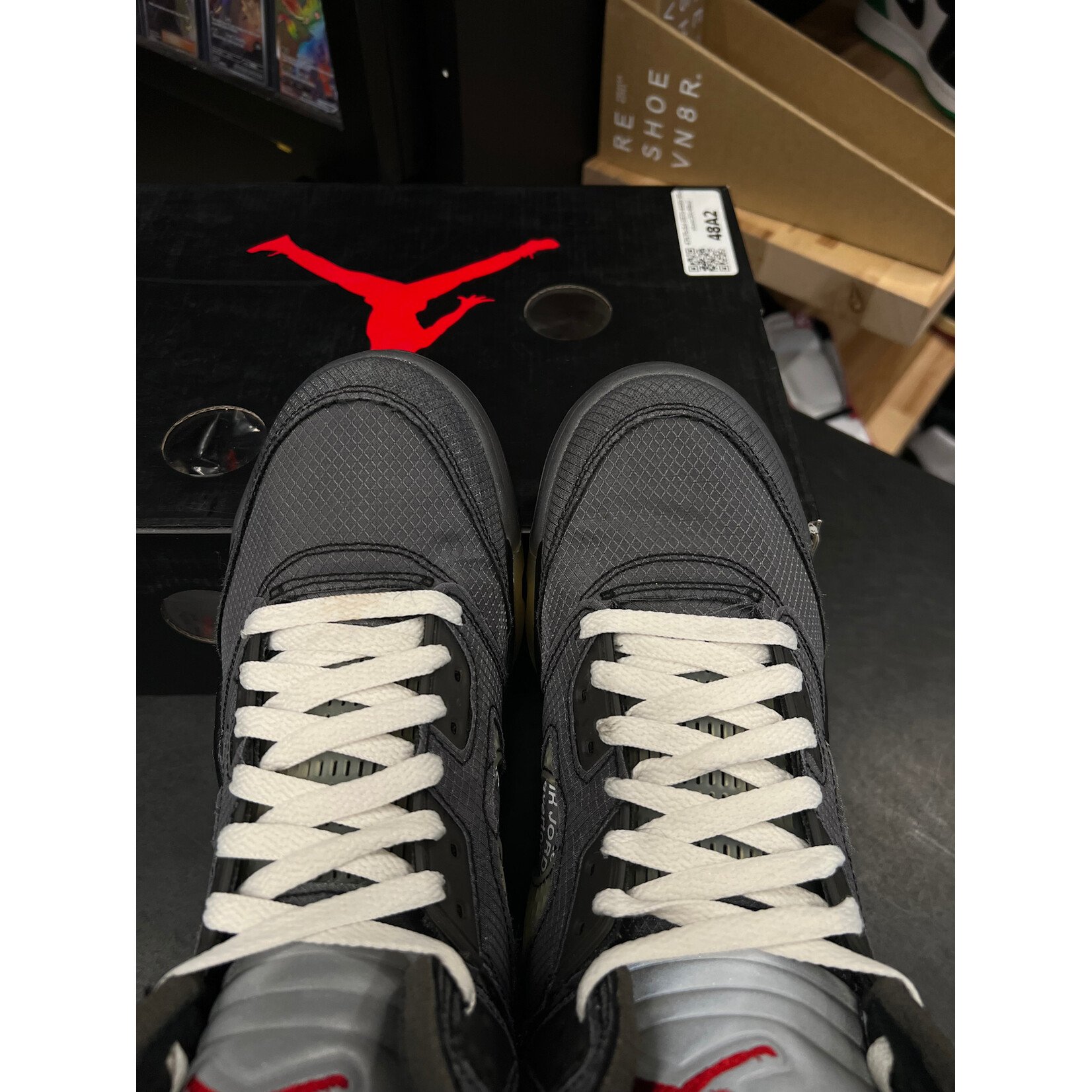 Jordan Jordan 5 Retro Off-White Muslin Size 8, PREOWNED