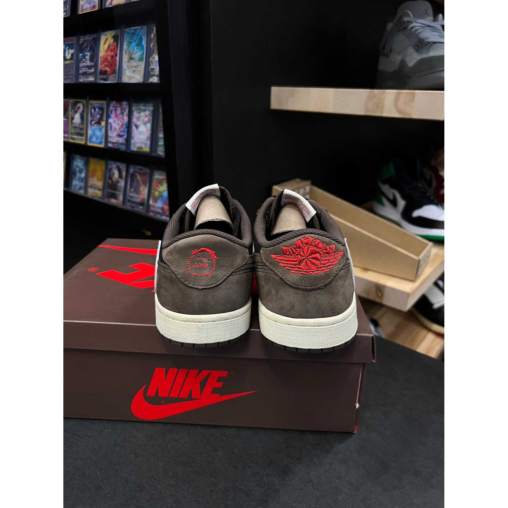 Jordan Jordan 1 Retro Low OG SP Travis Scott Mocha Size 8, PREOWNED