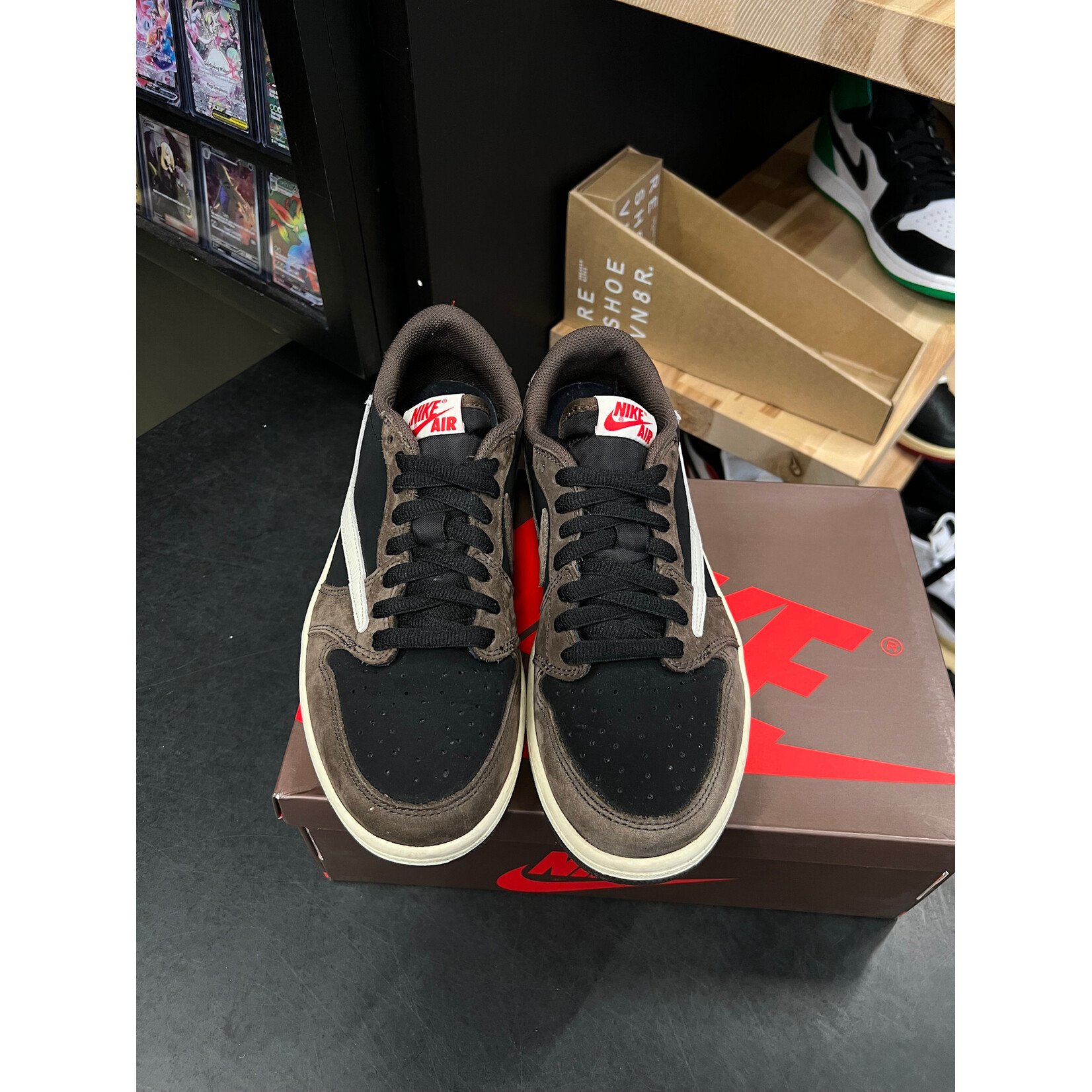 Jordan Jordan 1 Retro Low OG SP Travis Scott Mocha Size 8, PREOWNED
