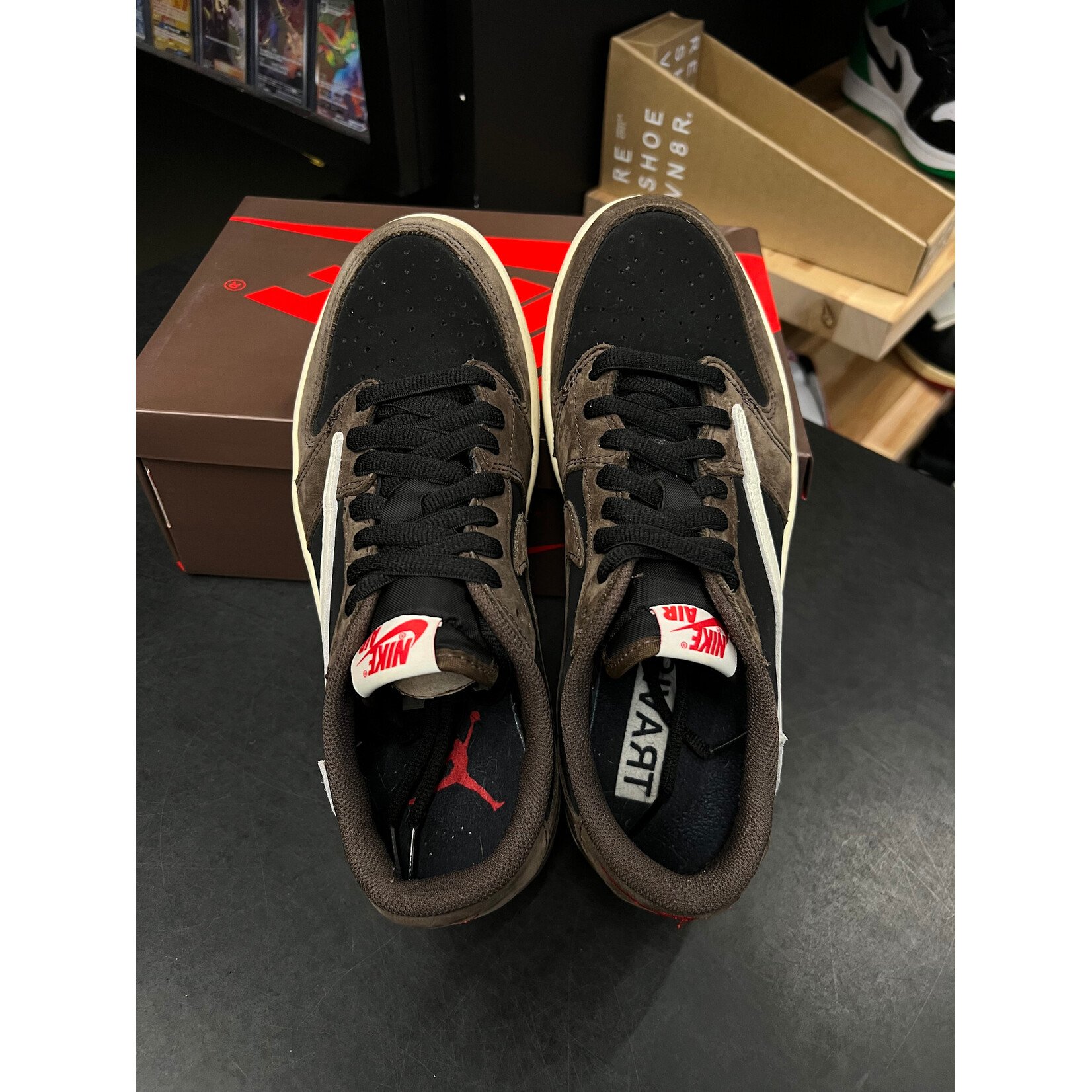 Jordan Jordan 1 Retro Low OG SP Travis Scott Mocha Size 8, PREOWNED