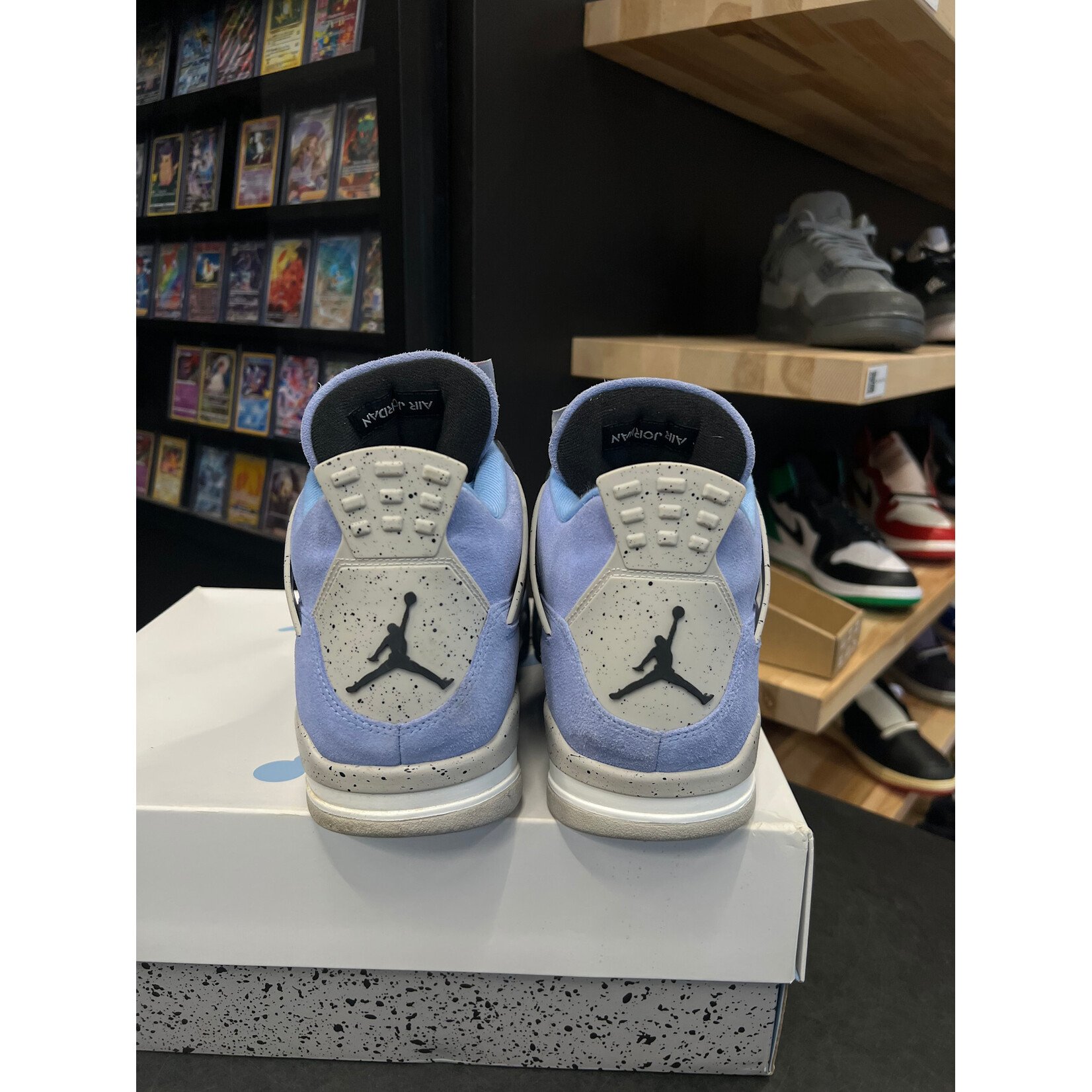 Jordan Jordan 4 Retro University Blue Size 14, PREOWNED