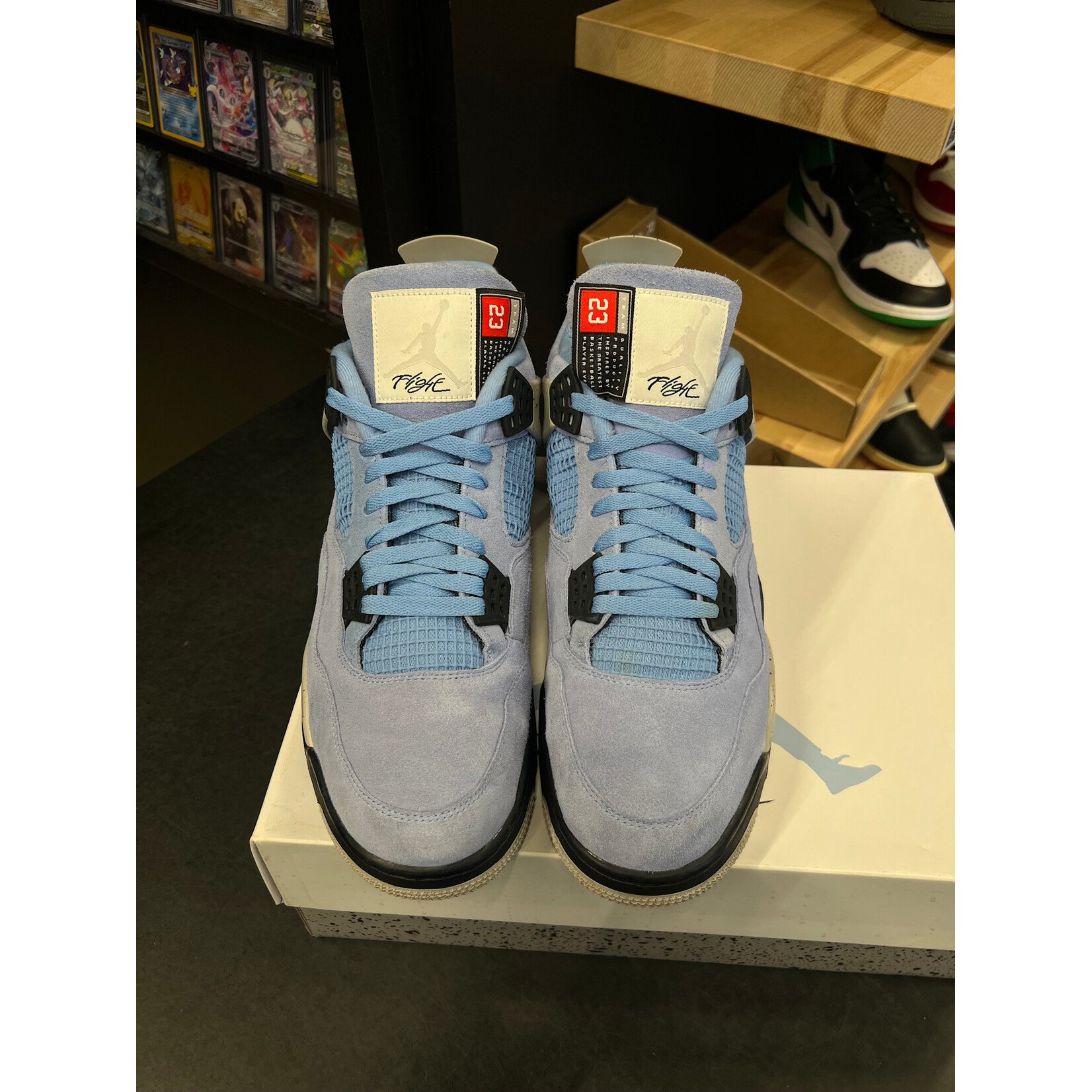Jordan Jordan 4 Retro University Blue Size 14, PREOWNED