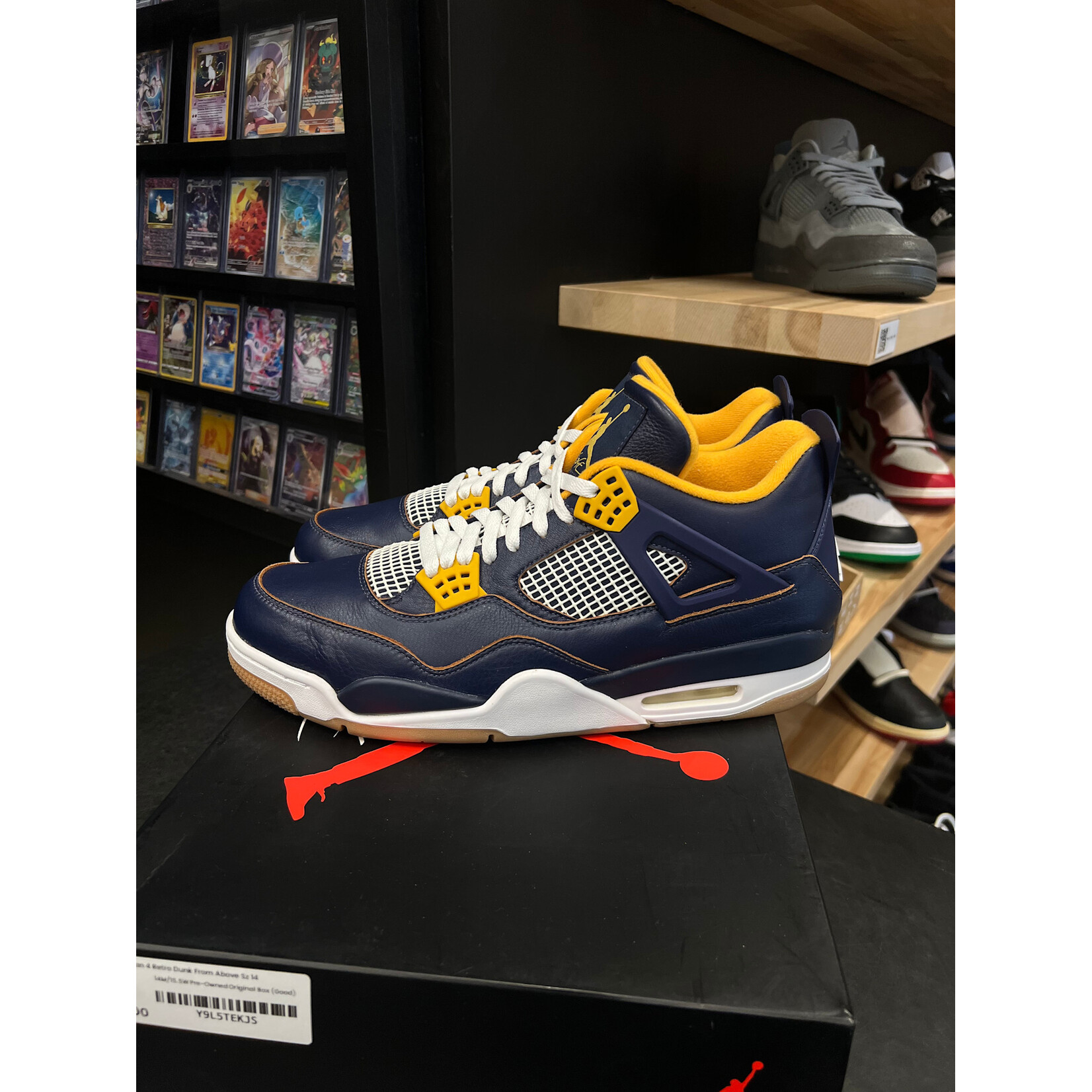 Jordan Jordan 4 Retro Dunk From Above Size 14, PREOWNED