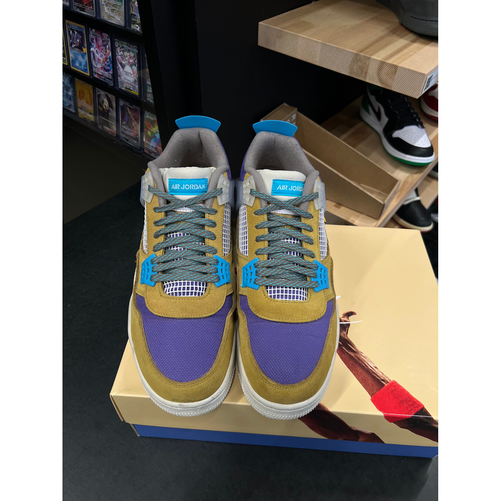 Jordan Jordan 4 Retro SP 30th Anniversary Union Desert Moss Size 14, PREOWNED