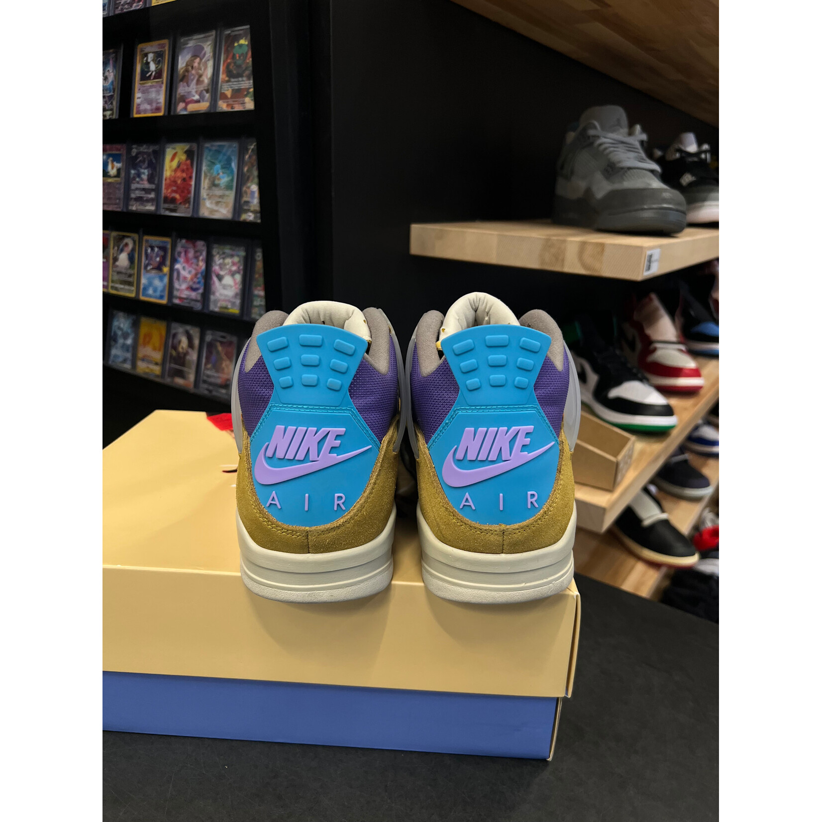 Jordan Jordan 4 Retro SP 30th Anniversary Union Desert Moss Size 14, PREOWNED