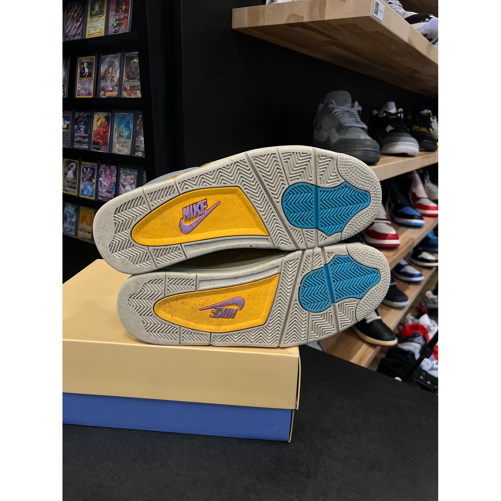 Jordan Jordan 4 Retro SP 30th Anniversary Union Desert Moss Size 14, PREOWNED