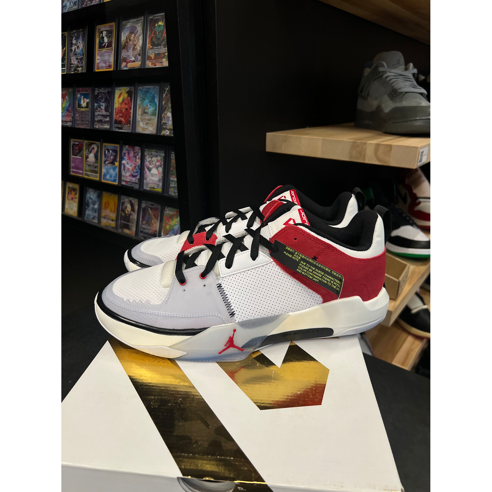 Jordan Jordan One Take 5 White Black Gym Red Size 13, PREOWNED PADS