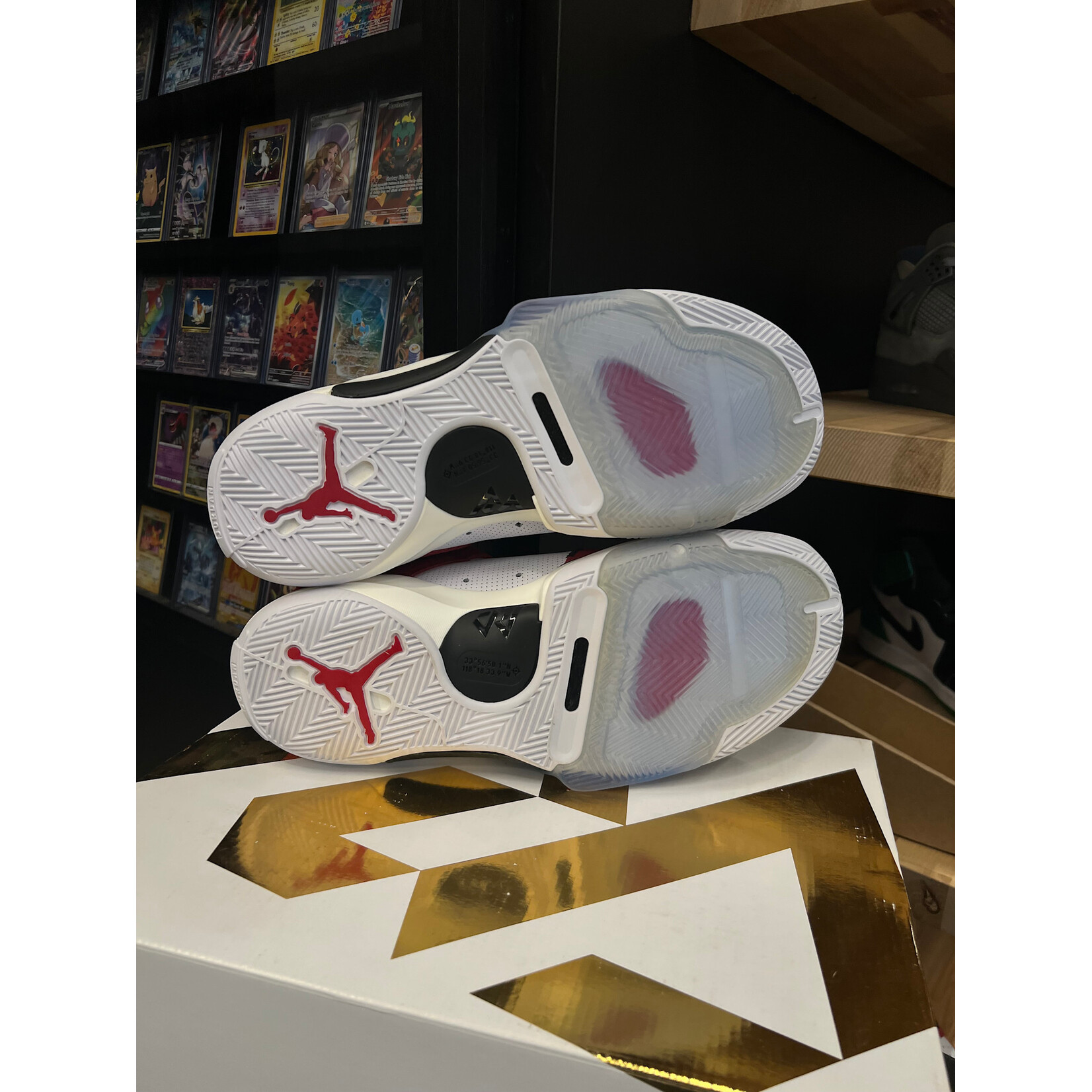 Jordan Jordan One Take 5 White Black Gym Red Size 13, PREOWNED PADS