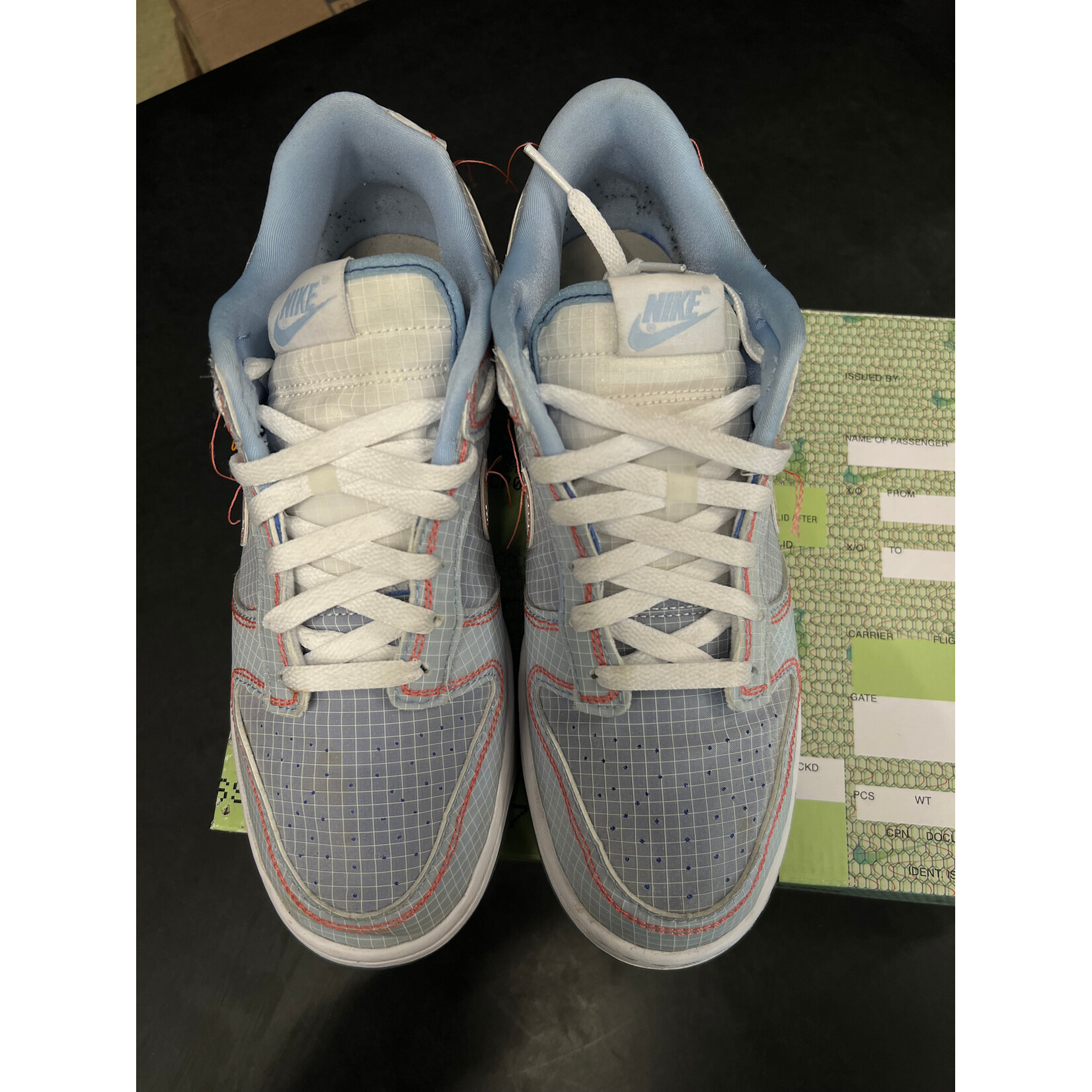 Nike Nike Dunk Low Union Passport Pack Argon Size 8.5, PREOWNED