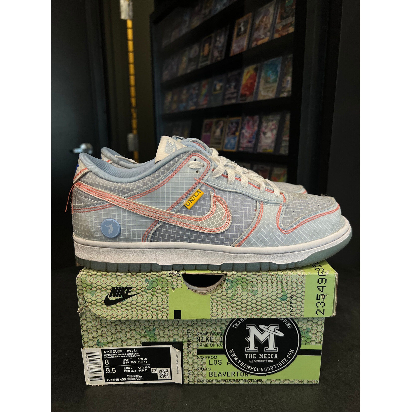 Nike Nike Dunk Low Union Passport Pack Argon Size 8.5, PREOWNED