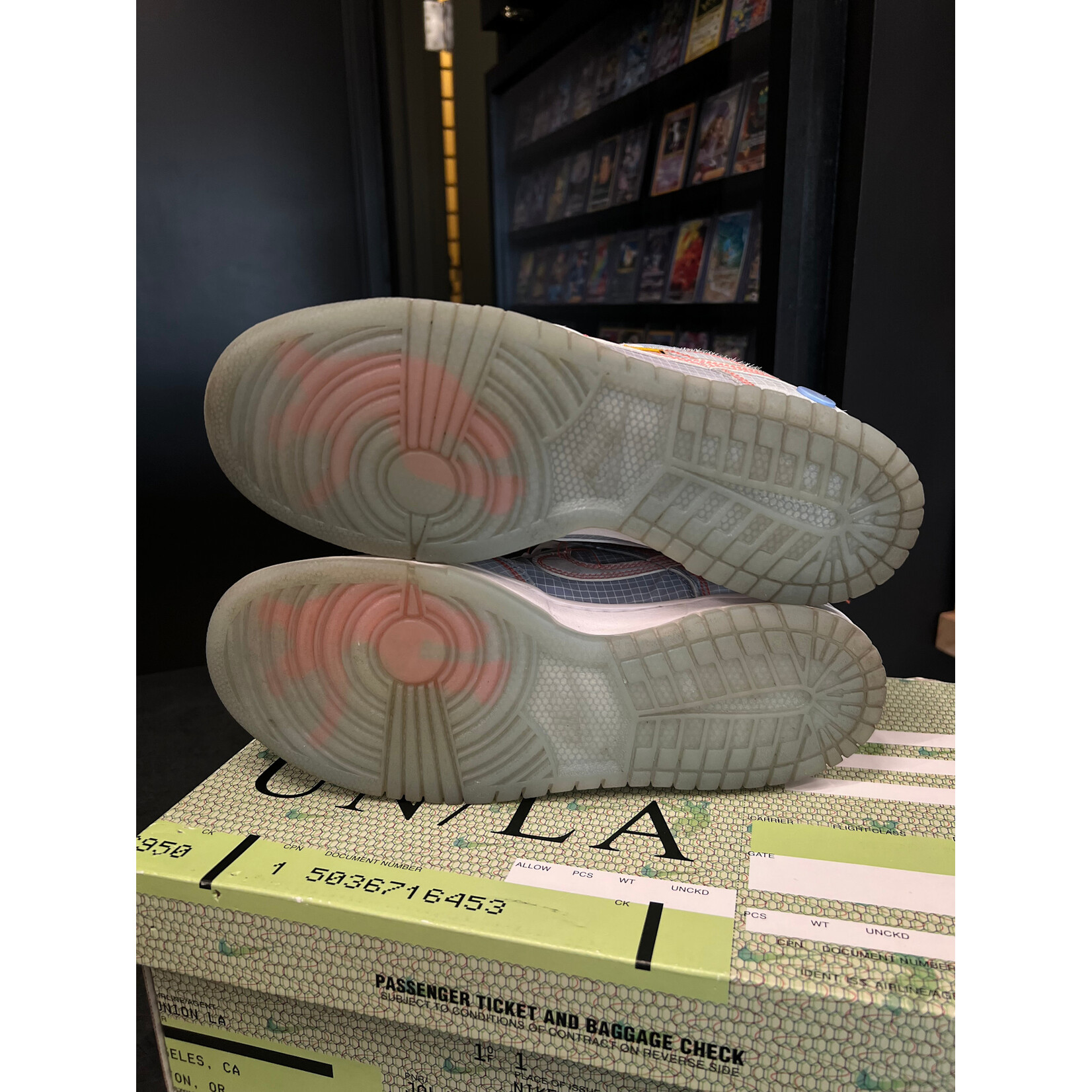 Nike Nike Dunk Low Union Passport Pack Argon Size 8.5, PREOWNED