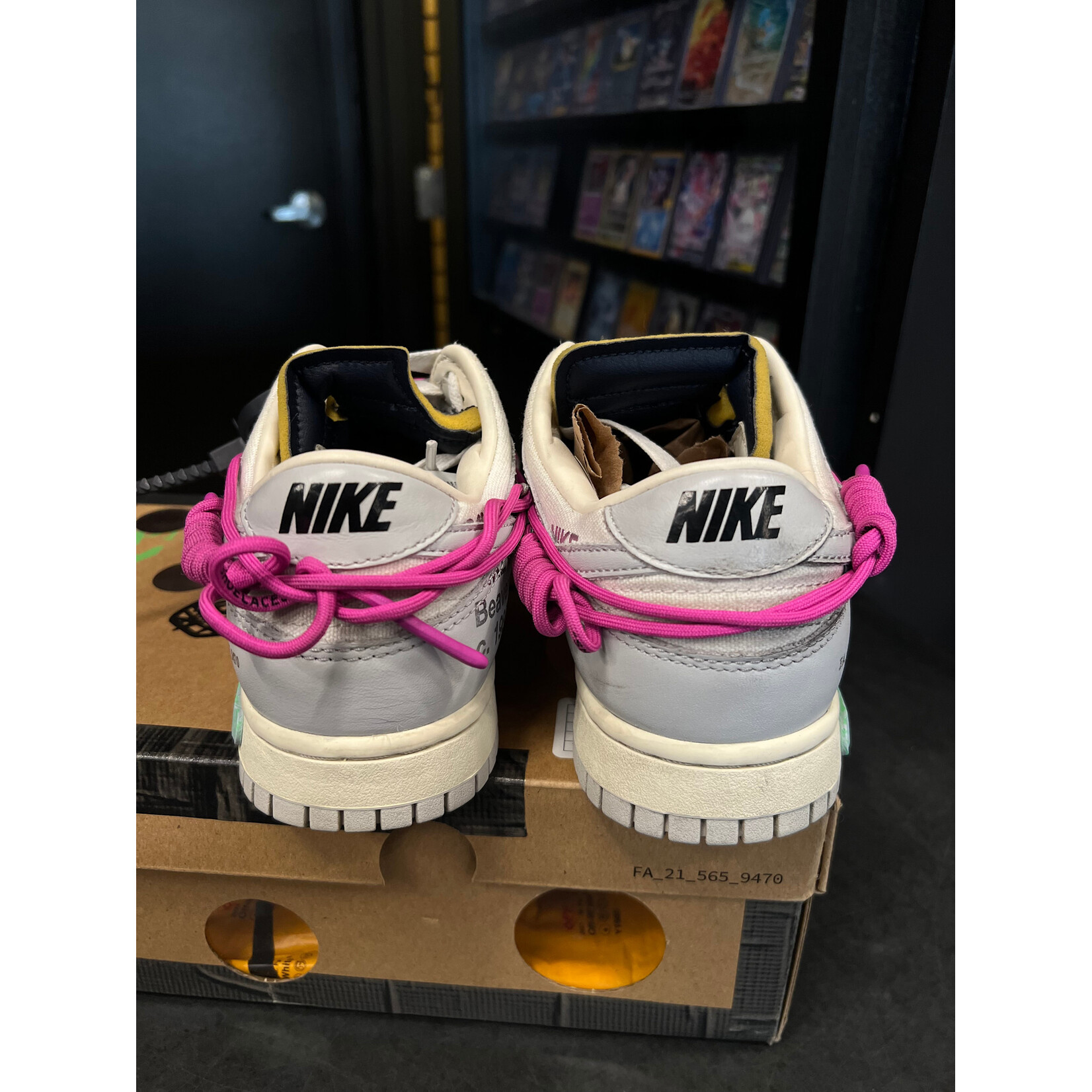 Nike Nike Dunk Low Off-White Lot 30 Size 8.5, PREOWNED