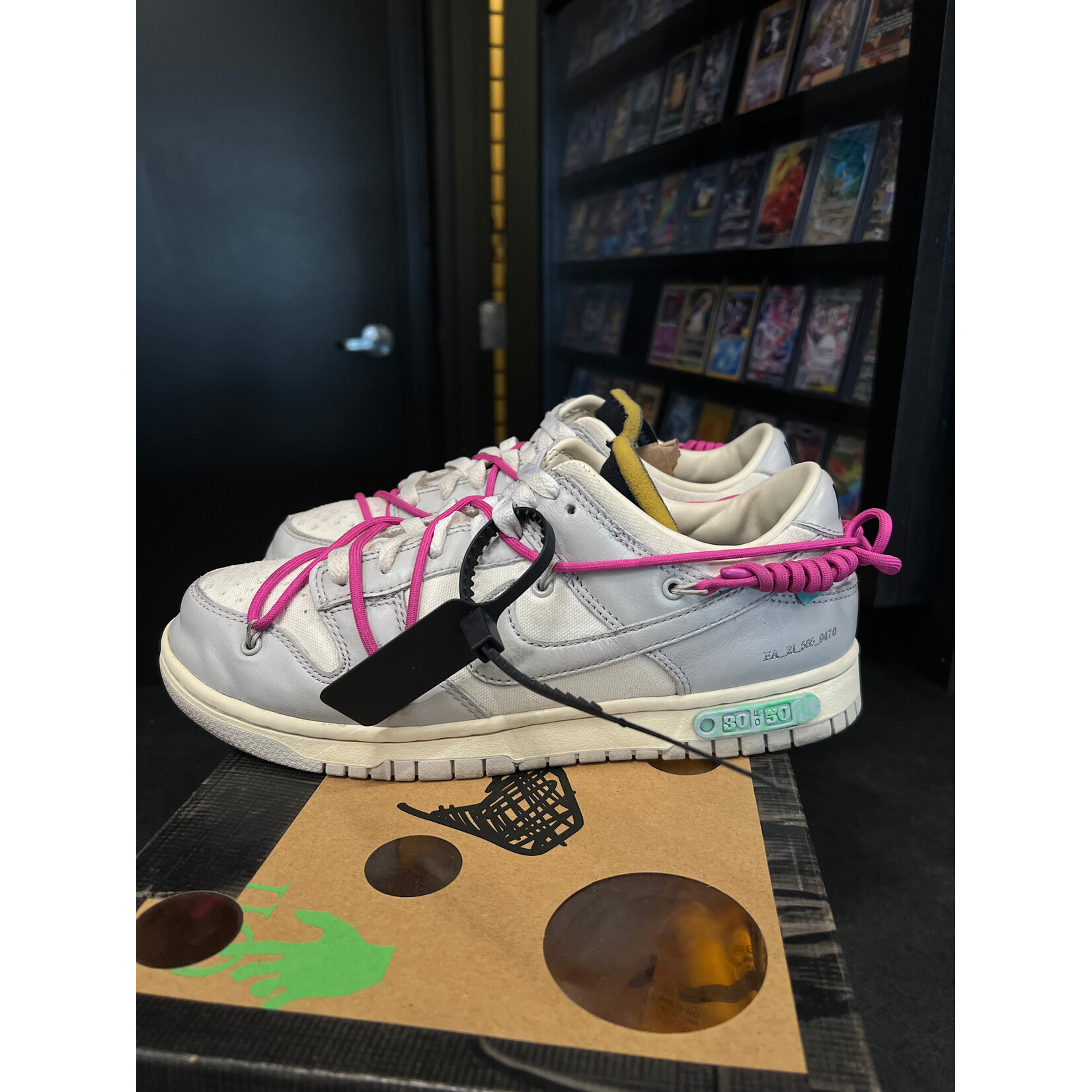 Nike Nike Dunk Low Off-White Lot 30 Size 8.5, PREOWNED