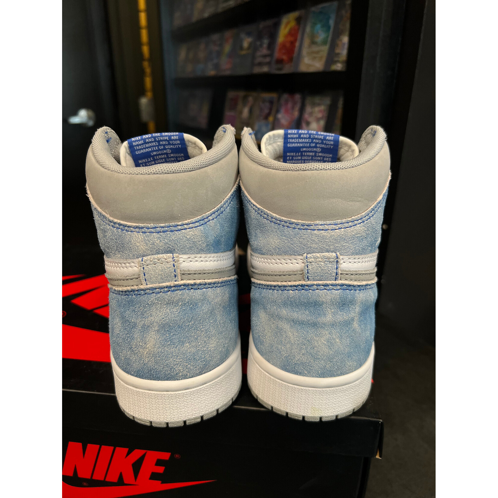 Jordan Jordan 1 Retro High Hyper Royal Smoke Grey Size 8.5, PREOWNED