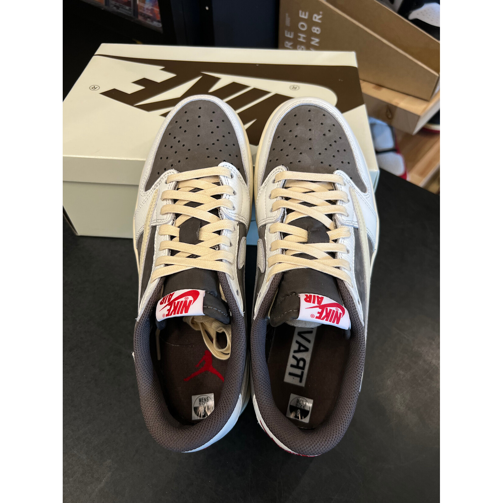 Jordan Jordan 1 Retro Low OG SP Travis Scott Reverse Mocha Size 8, PREOWNED