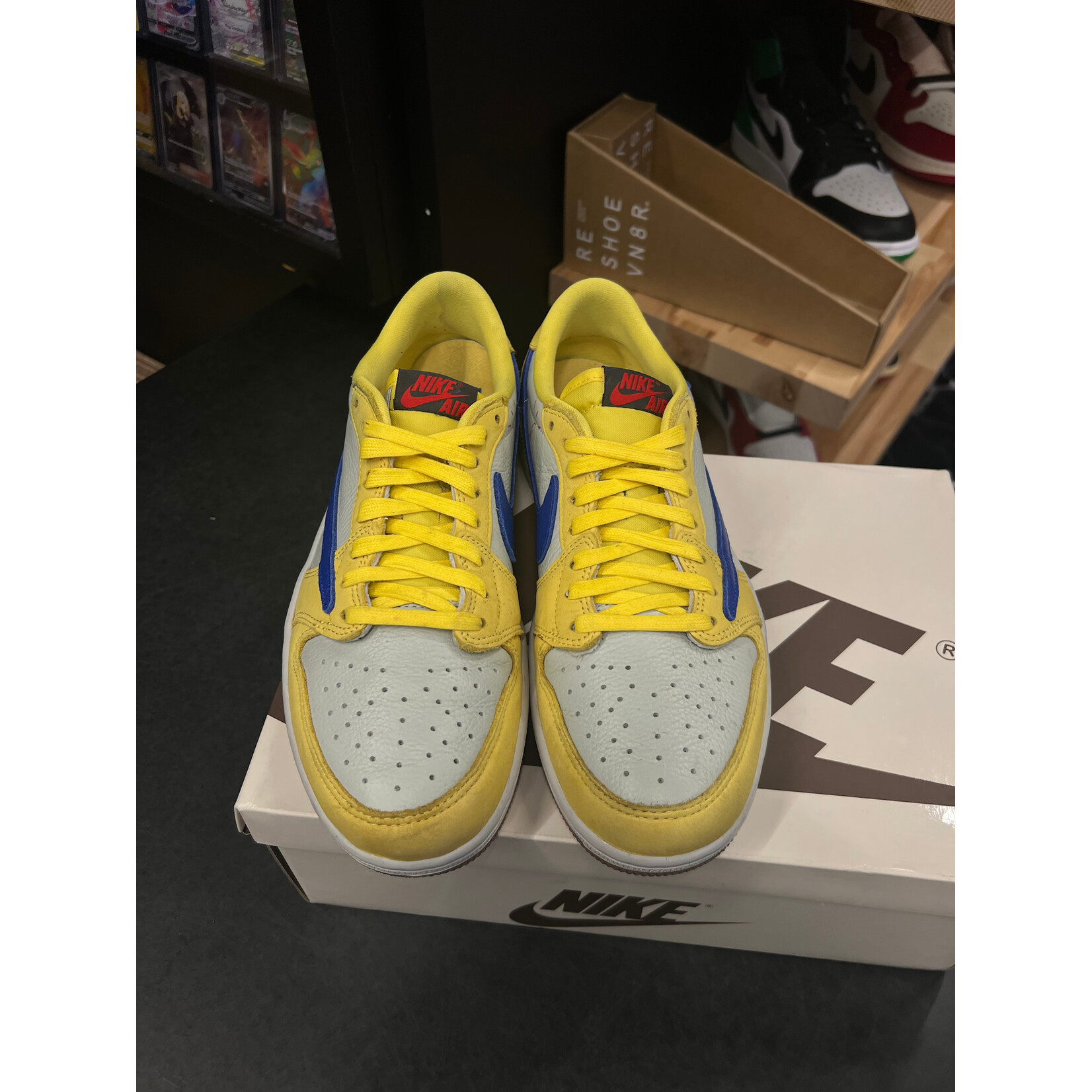 Jordan Jordan 1 Retro Low OG SP Travis Scott Canary (Women's) Size 9.5W, PREOWNED