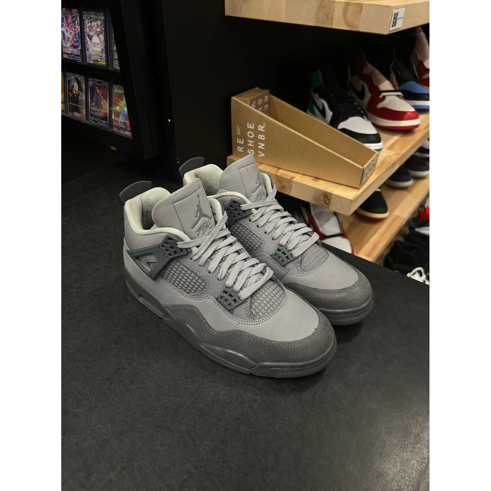 Jordan Jordan 4 Retro SE Paris Olympics Wet Cement Size 8.5, PREOWNED