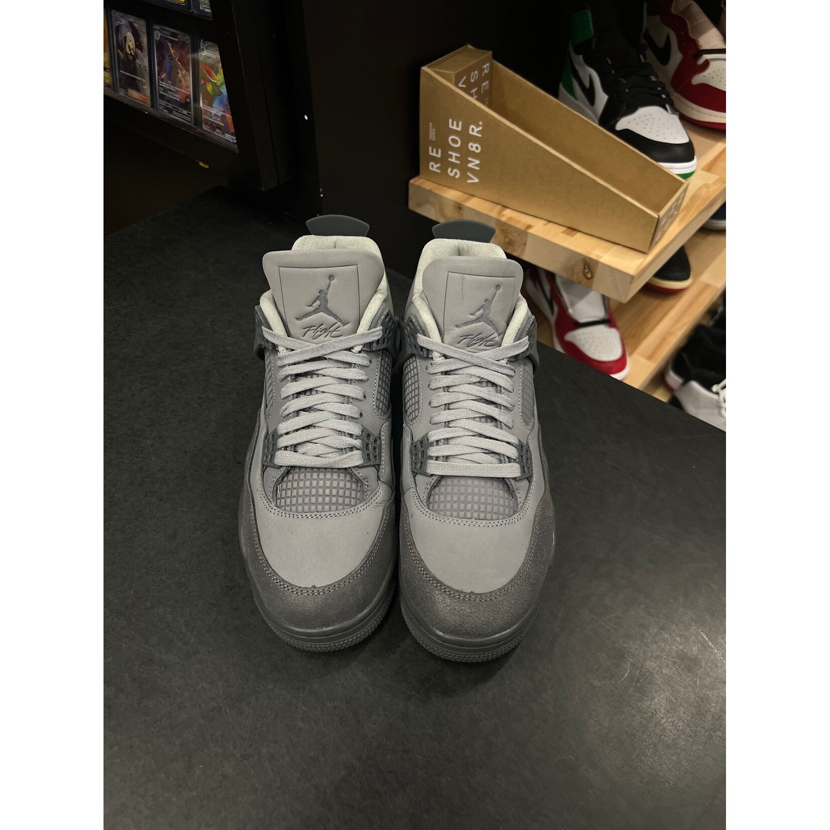 Jordan Jordan 4 Retro SE Paris Olympics Wet Cement Size 8.5, PREOWNED