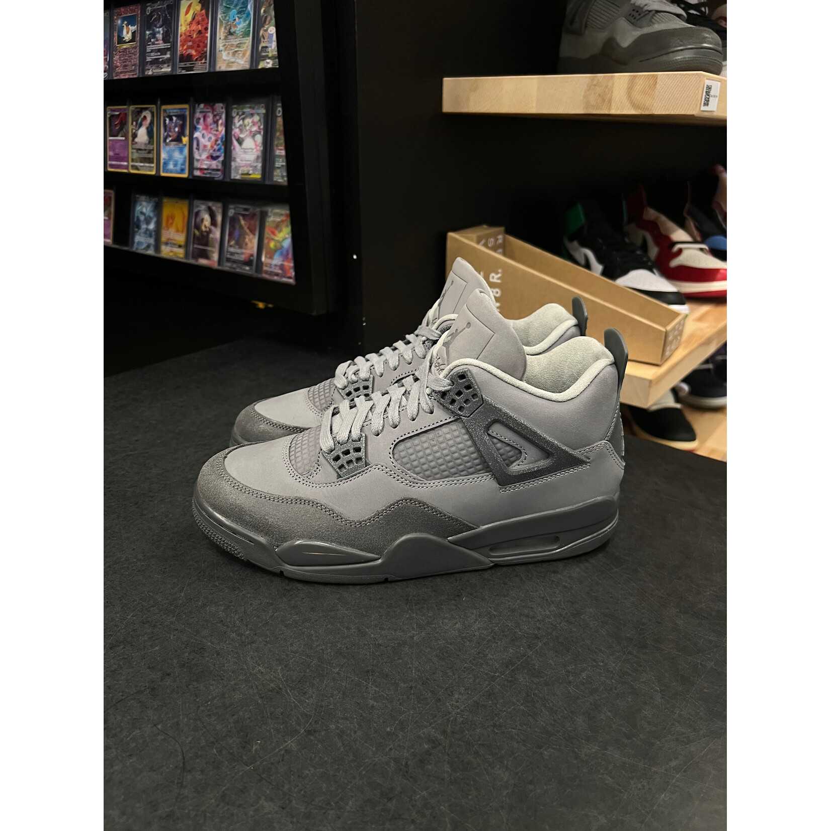 Jordan Jordan 4 Retro SE Paris Olympics Wet Cement Size 8.5, PREOWNED