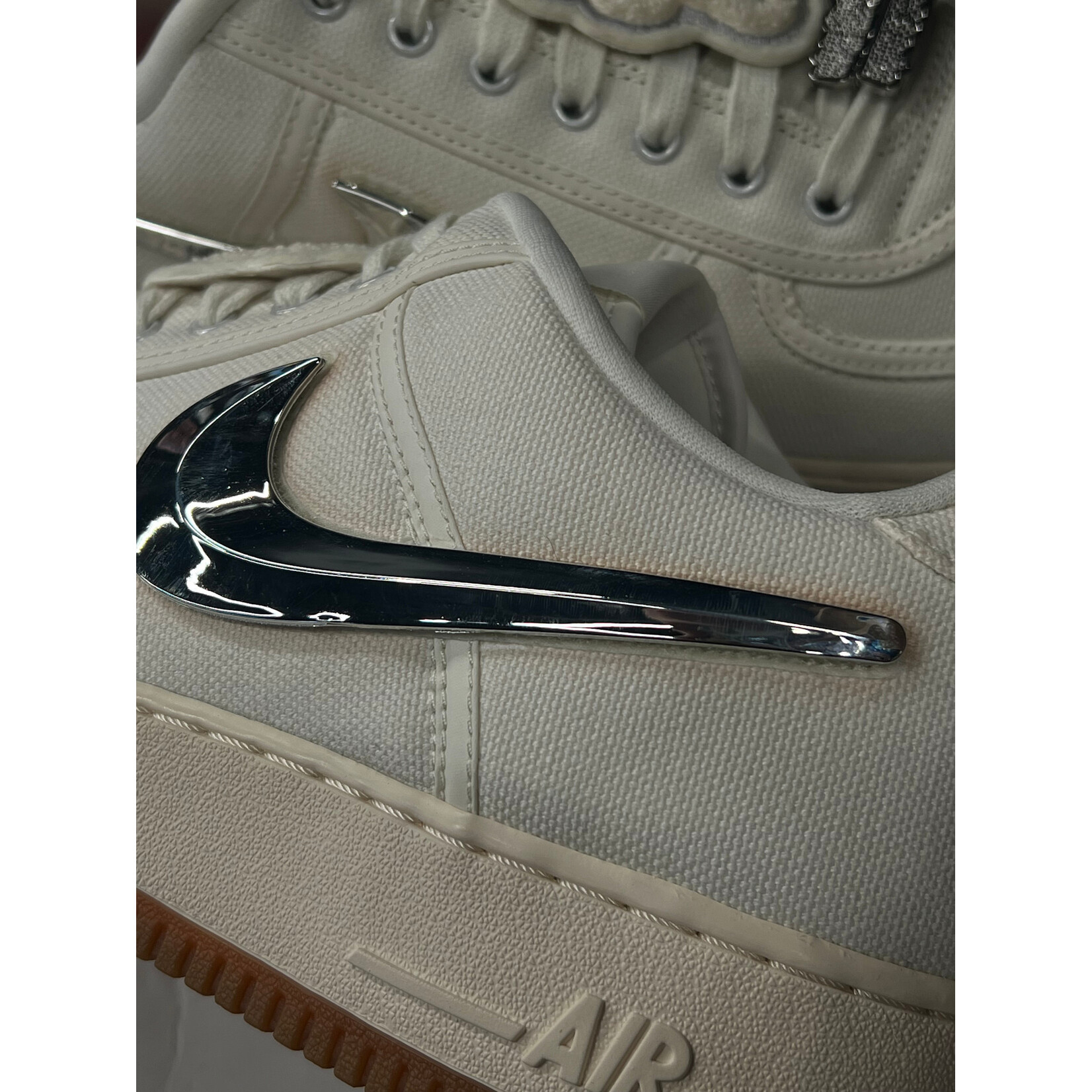 Nike Nike Air Force 1 Low Travis Scott Sail Size 13, DS BRAND NEW