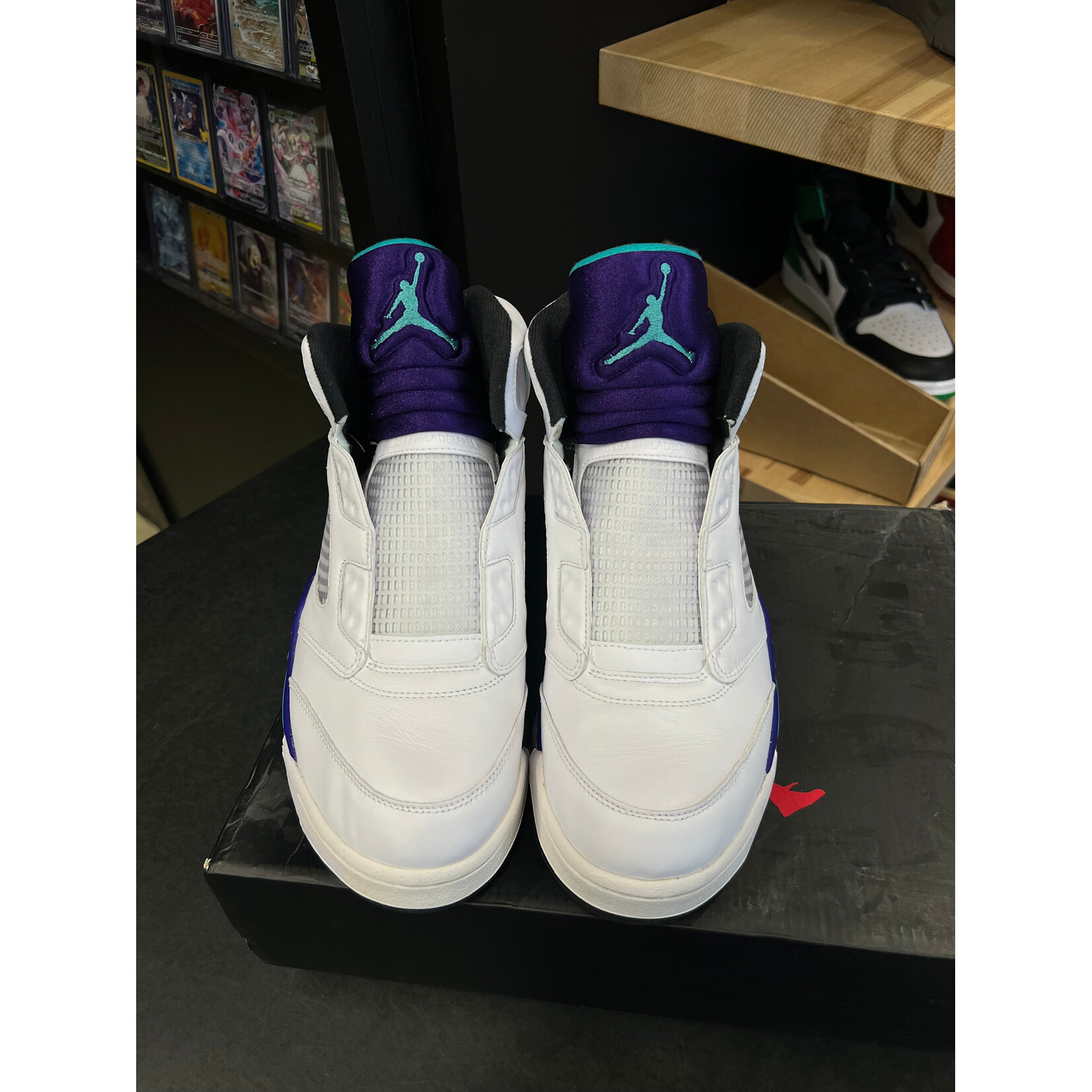 Jordan Jordan 5 Retro Grape Fresh Prince Size 12, PREOWNED