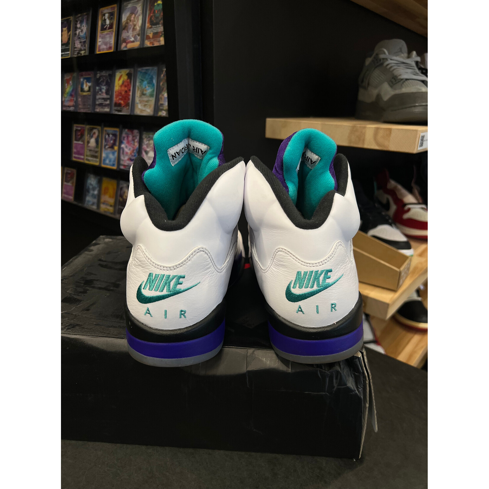 Jordan Jordan 5 Retro Grape Fresh Prince Size 12, PREOWNED