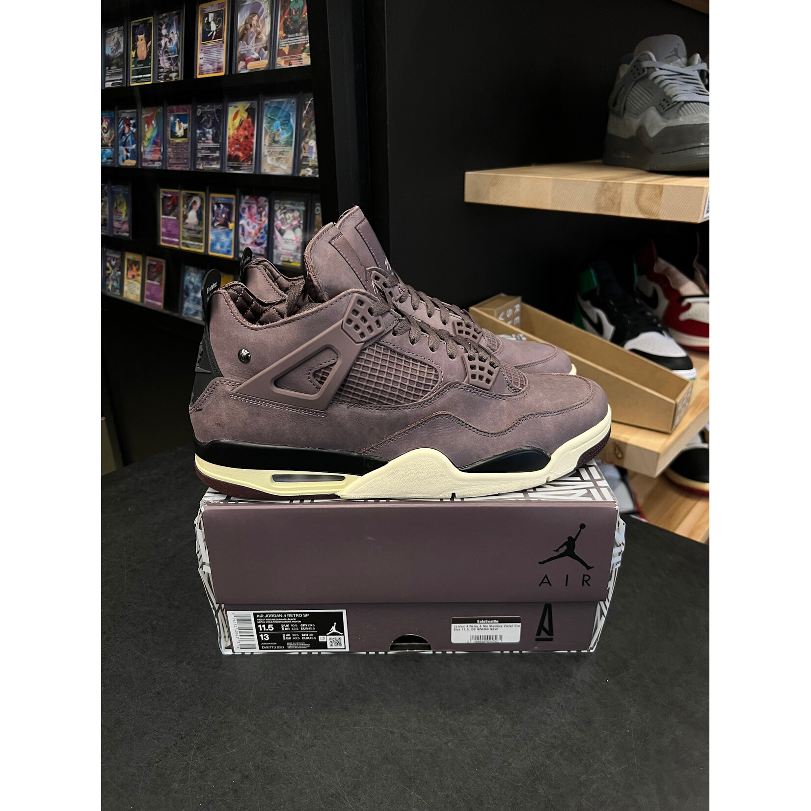 Jordan Jordan 4 Retro SP A Ma Maniére Violet Ore Size 11.5, PREOWNED