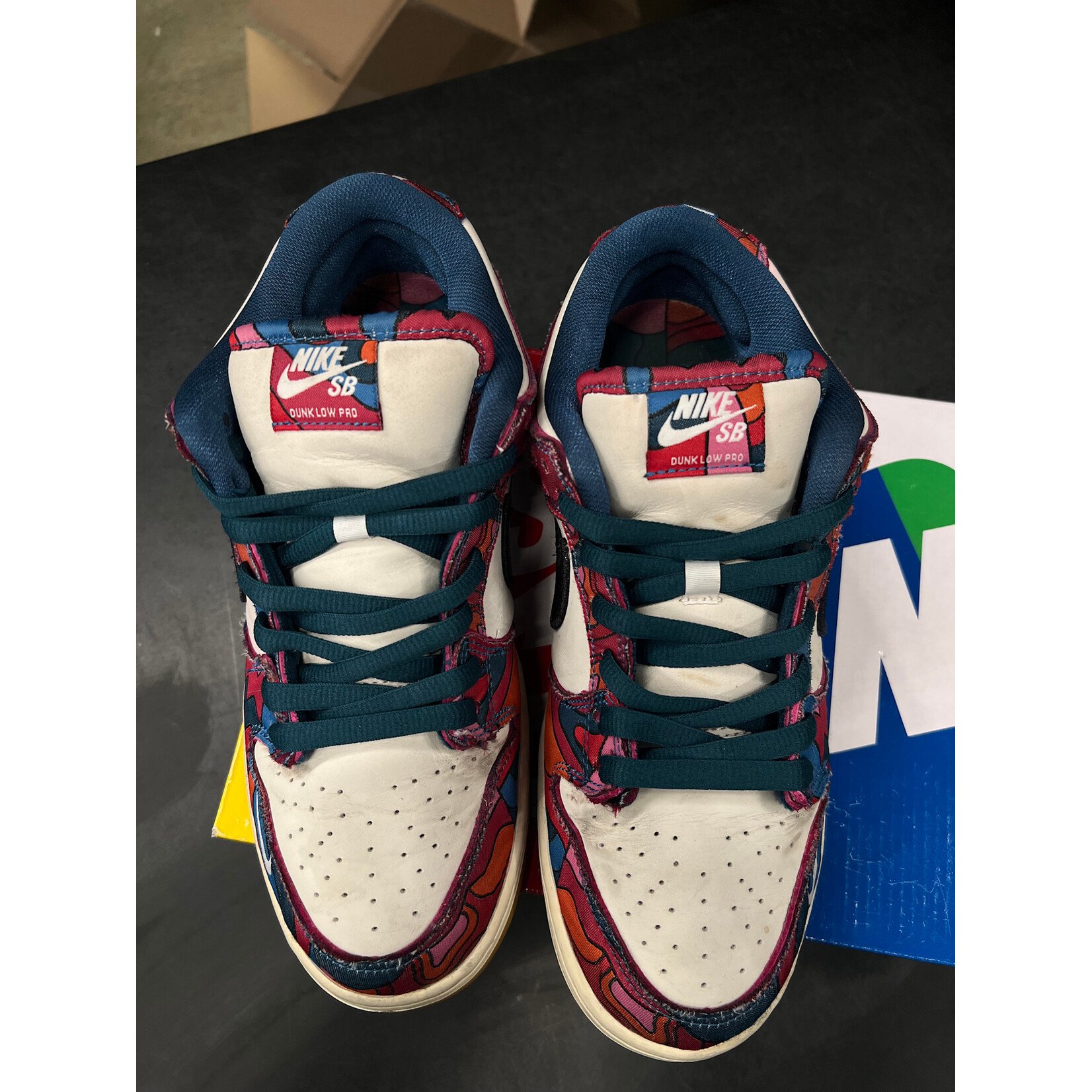 Nike Nike SB Dunk Low Pro Parra Abstract Art (2021) Size 10, PREOWNED