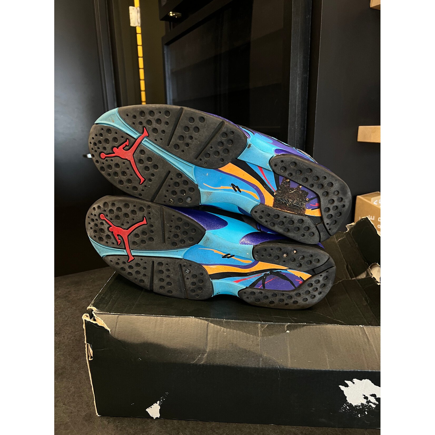 Jordan Jordan 8 Retro Aqua (2015) Size 12, PREOWNED