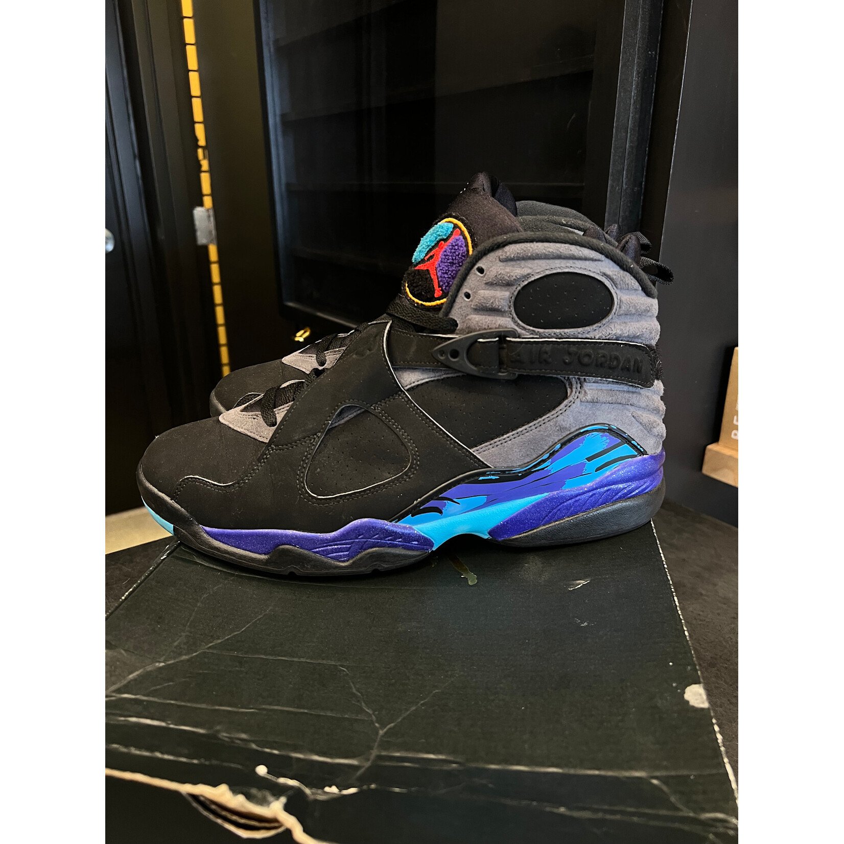 Jordan Jordan 8 Retro Aqua (2015) Size 12, PREOWNED