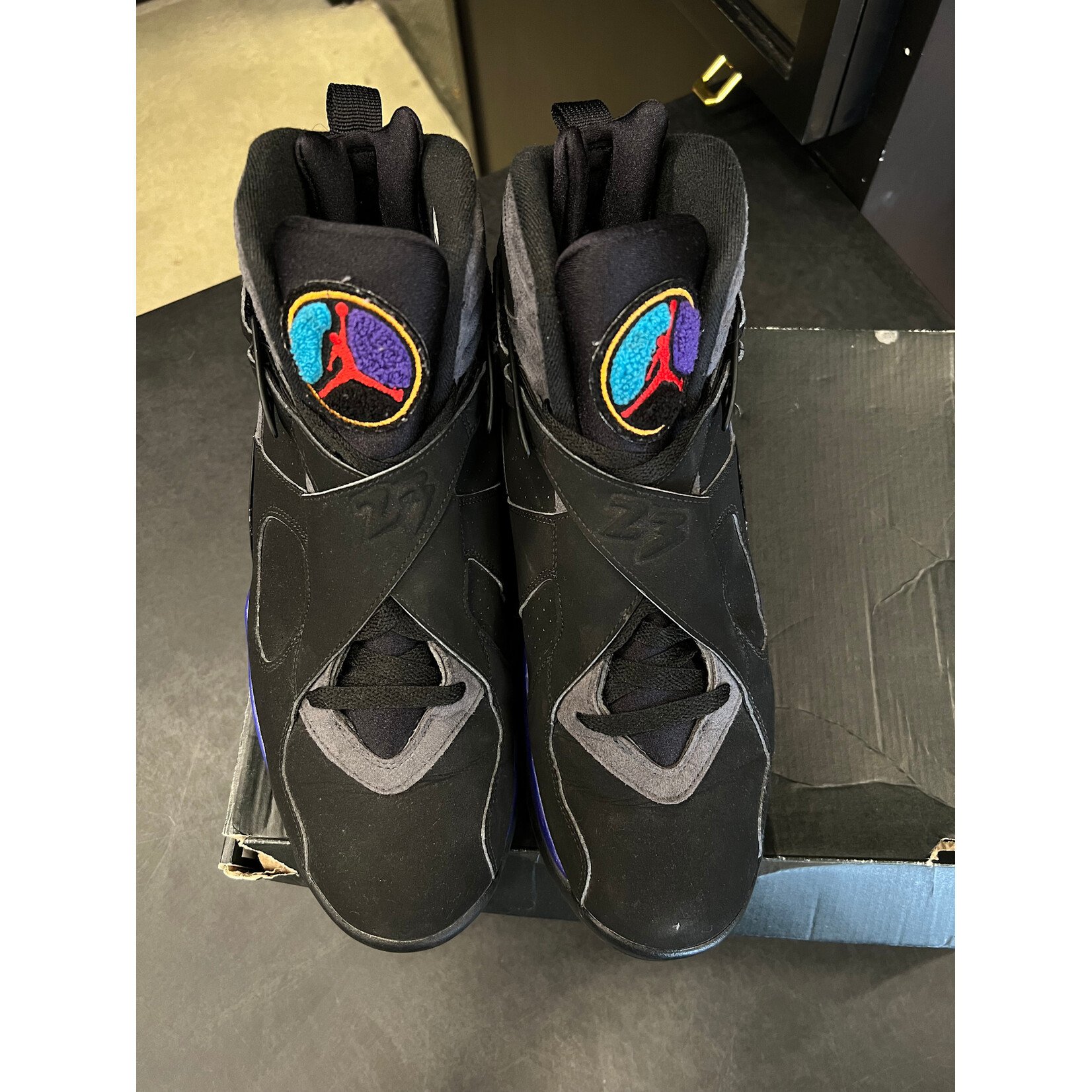 Jordan Jordan 8 Retro Aqua (2015) Size 12, PREOWNED