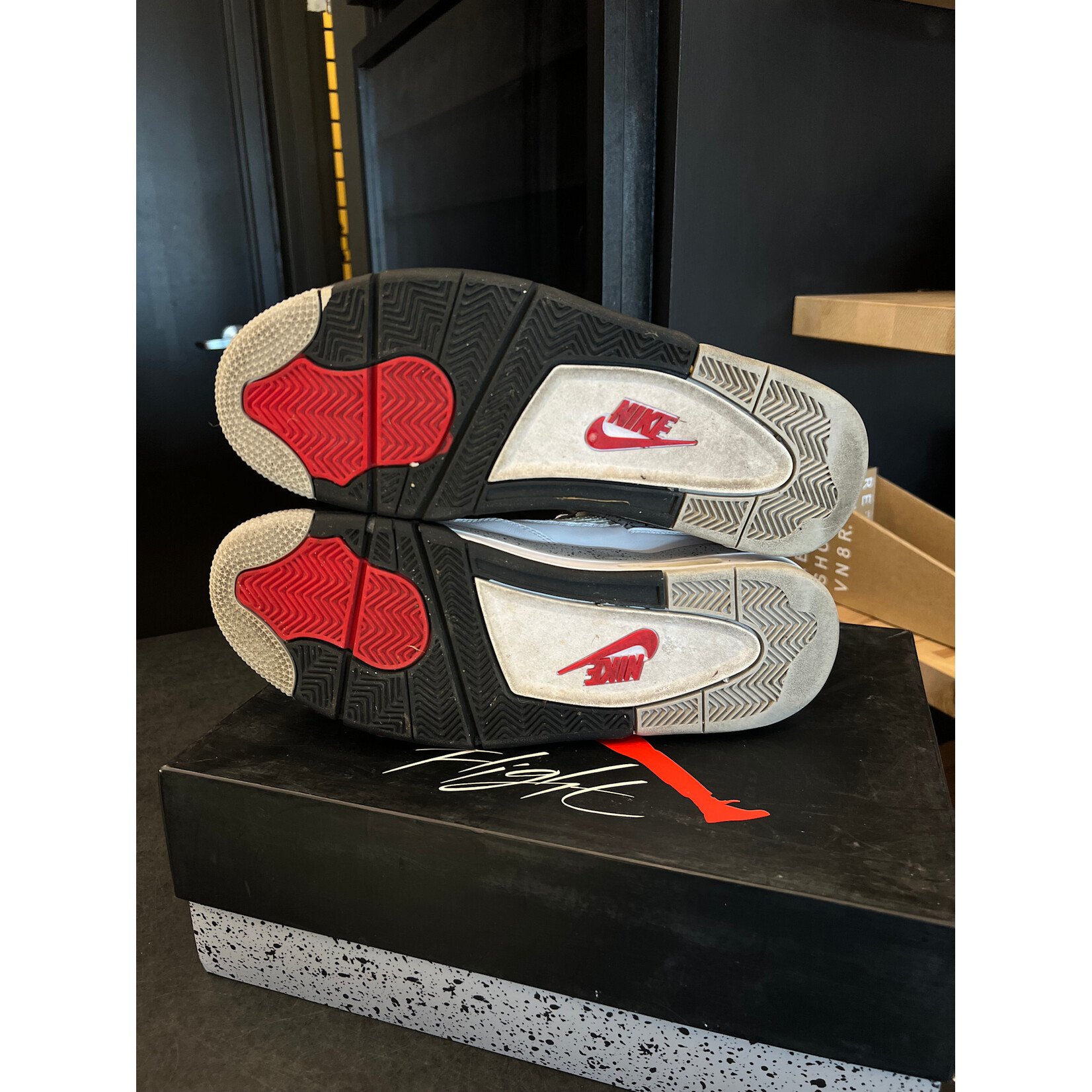 Jordan Jordan 4 Retro White Cement (2016) Size 12, PREOWNED