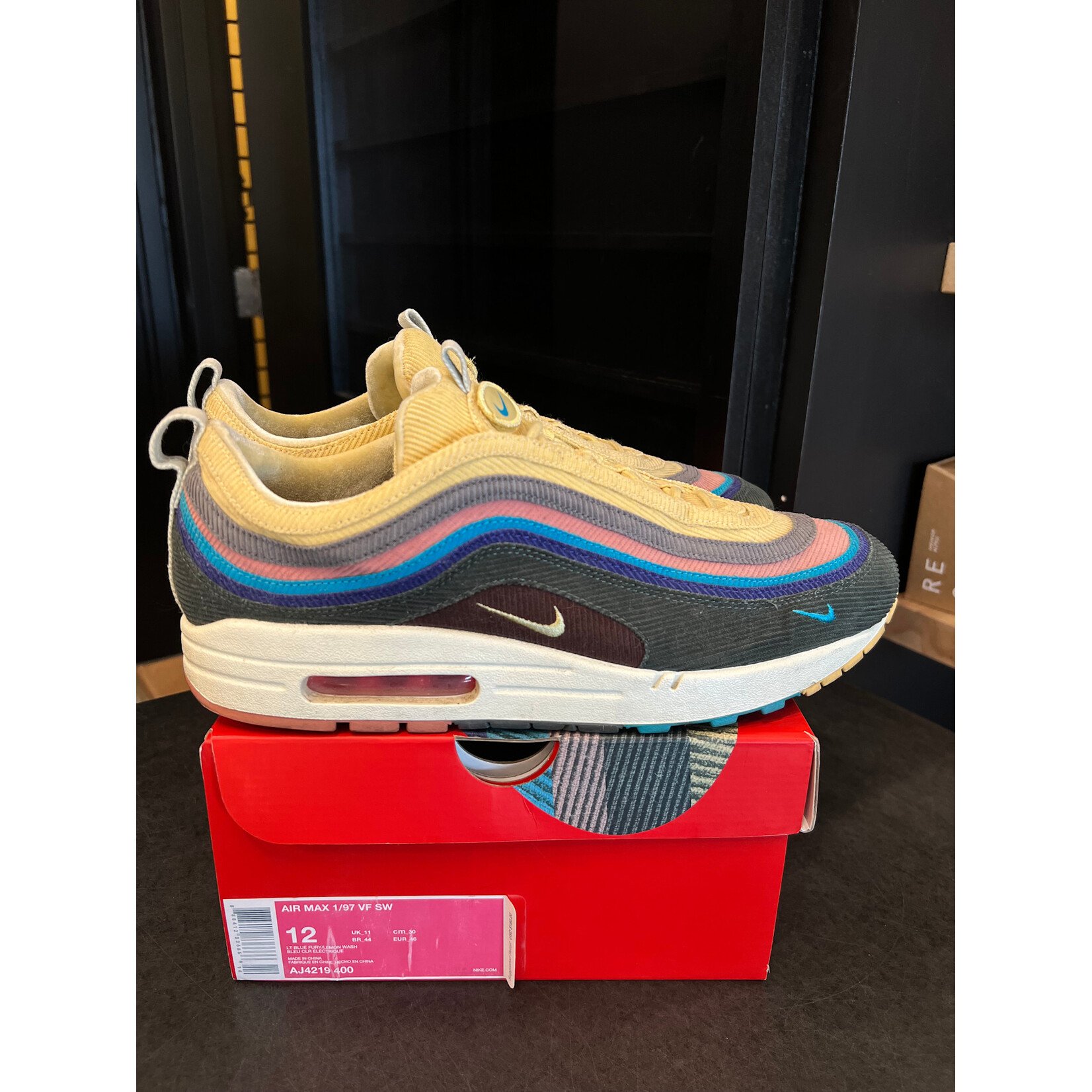 Nike Nike Air Max 1/97 Sean Wotherspoon (Extra Lace Set Only) Size 12, PREOWNED