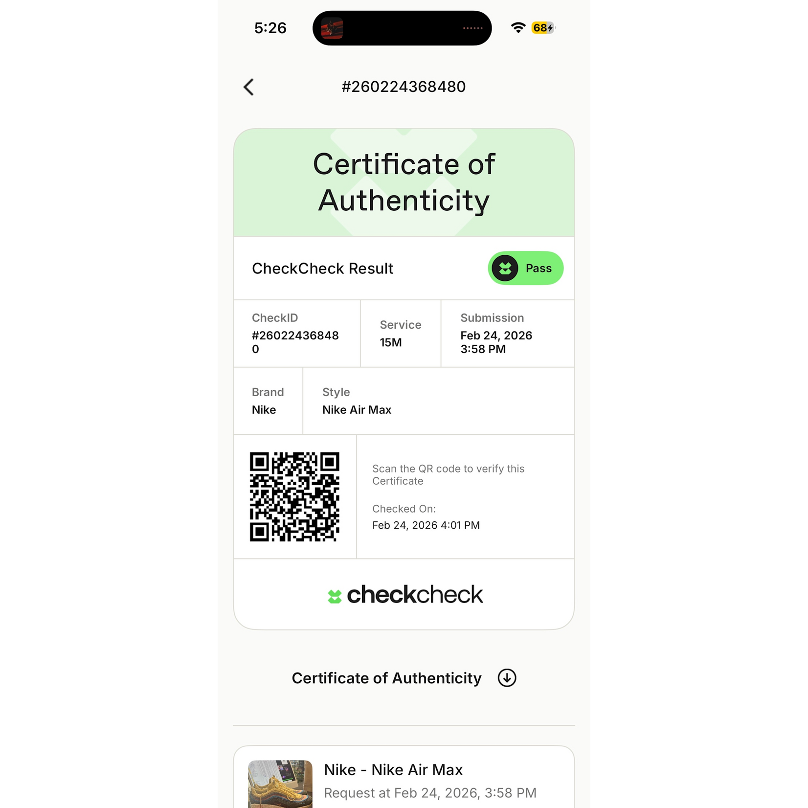 Nike Nike Air Max 1/97 Sean Wotherspoon (Extra Lace Set Only) Size 12, PREOWNED