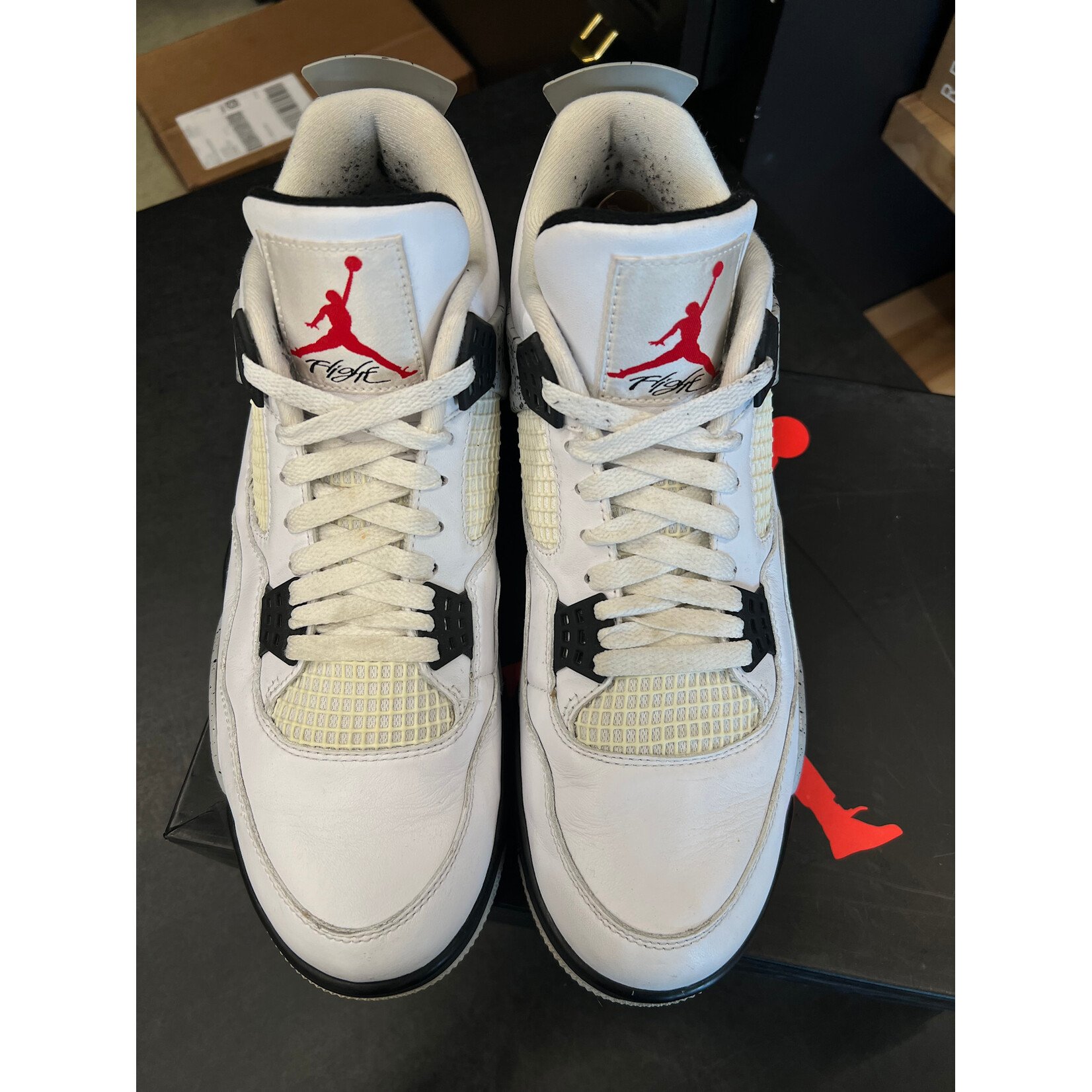 Jordan Jordan 4 Retro White Cement (2016) Size 12, PREOWNED