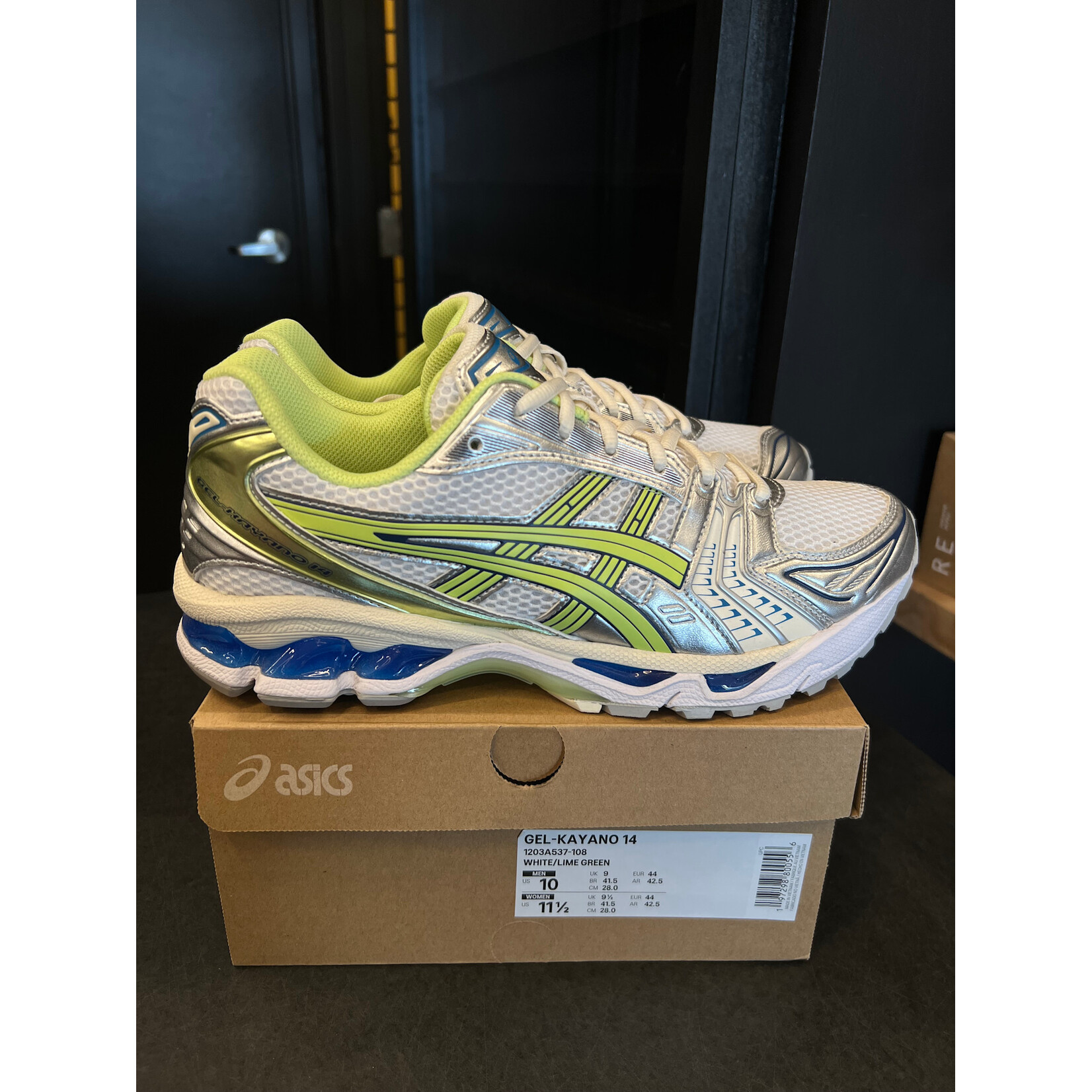 ASICS ASICS Gel-Kayano 14 Sprite Size 10, PREOWNED