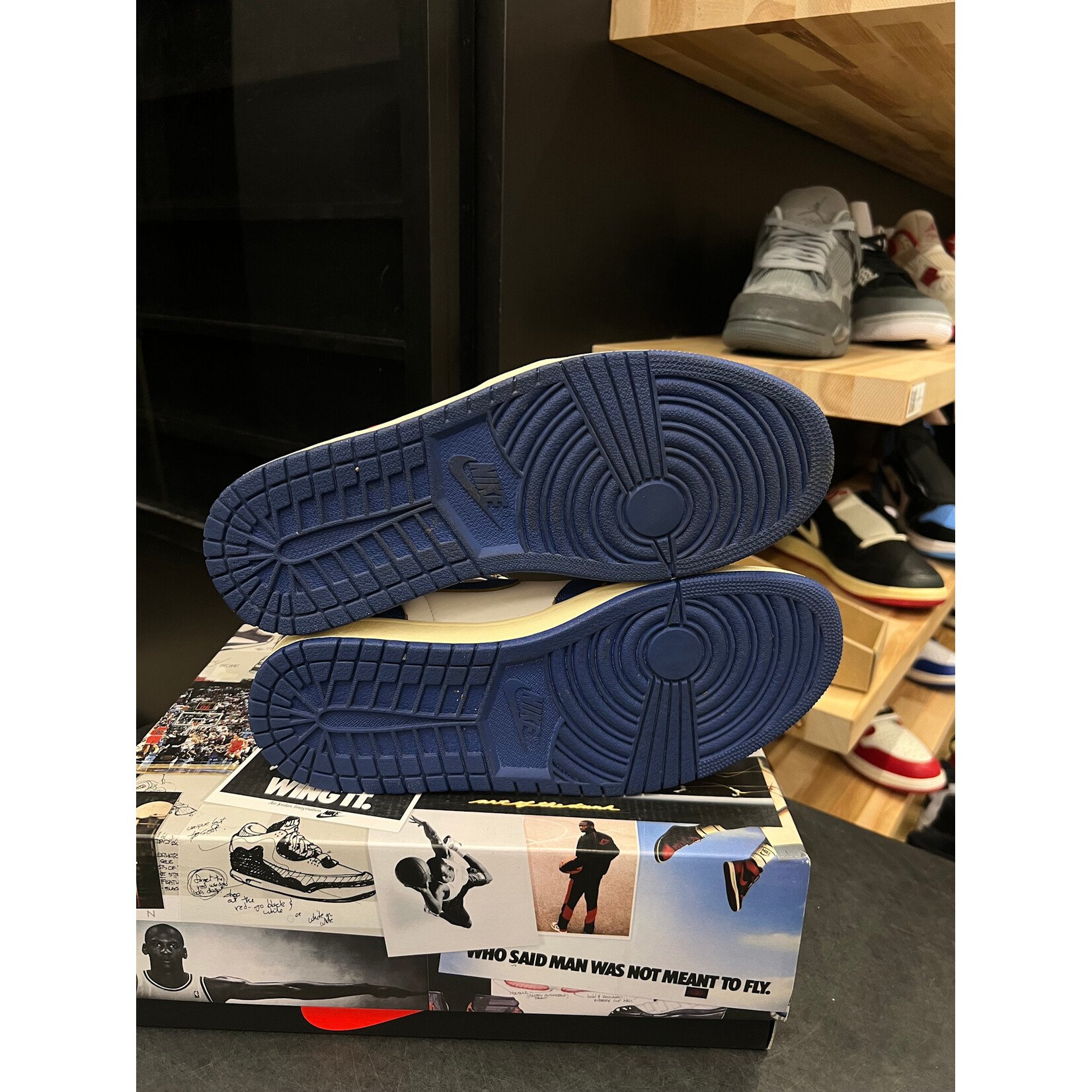 Jordan Jordan 1 Retro High Union Los Angeles Storm Blue Size 10.5, PREOWNED