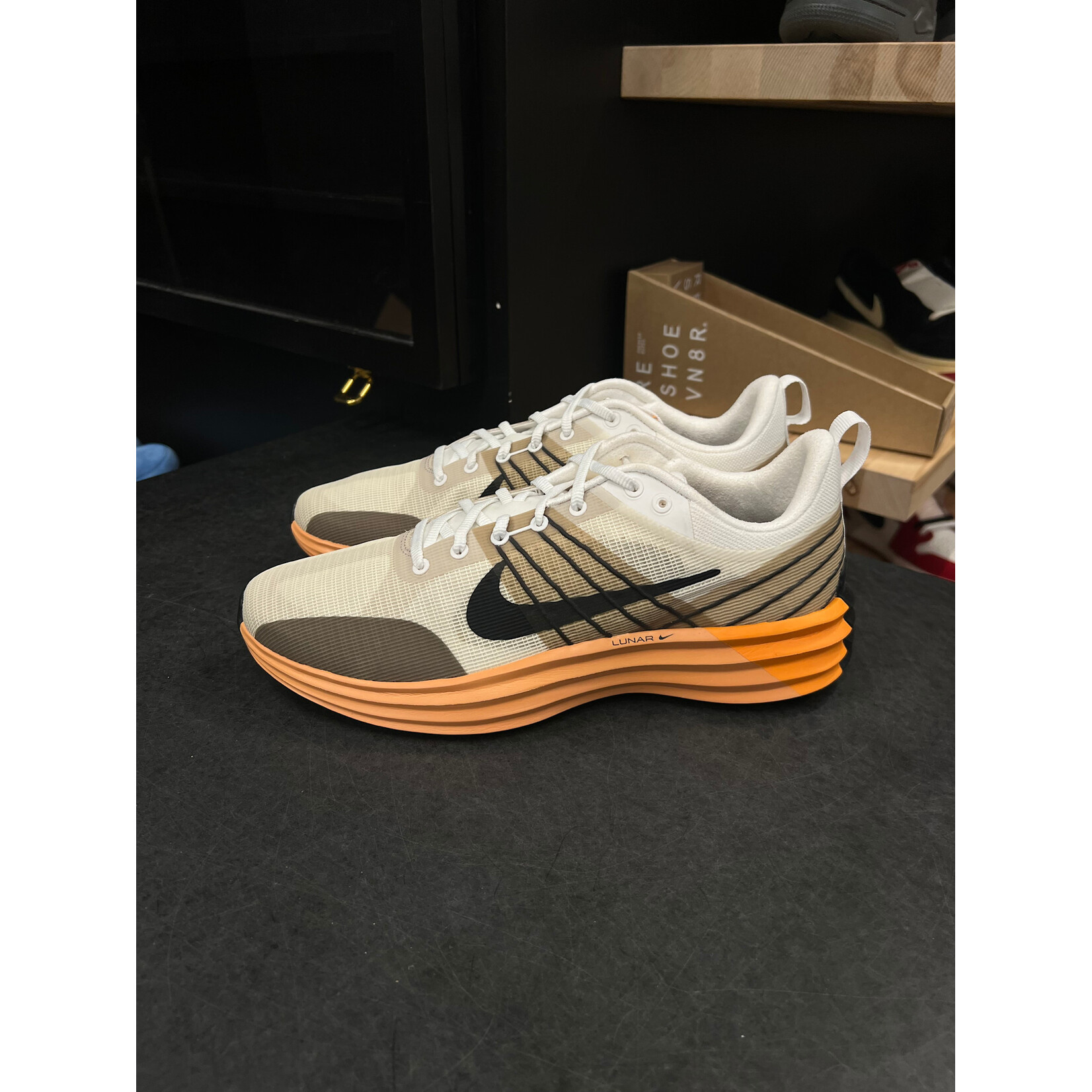 Nike Nike Lunar Roadm Summit White Coconut Milk Khaki Size 10.5, PREOWNED